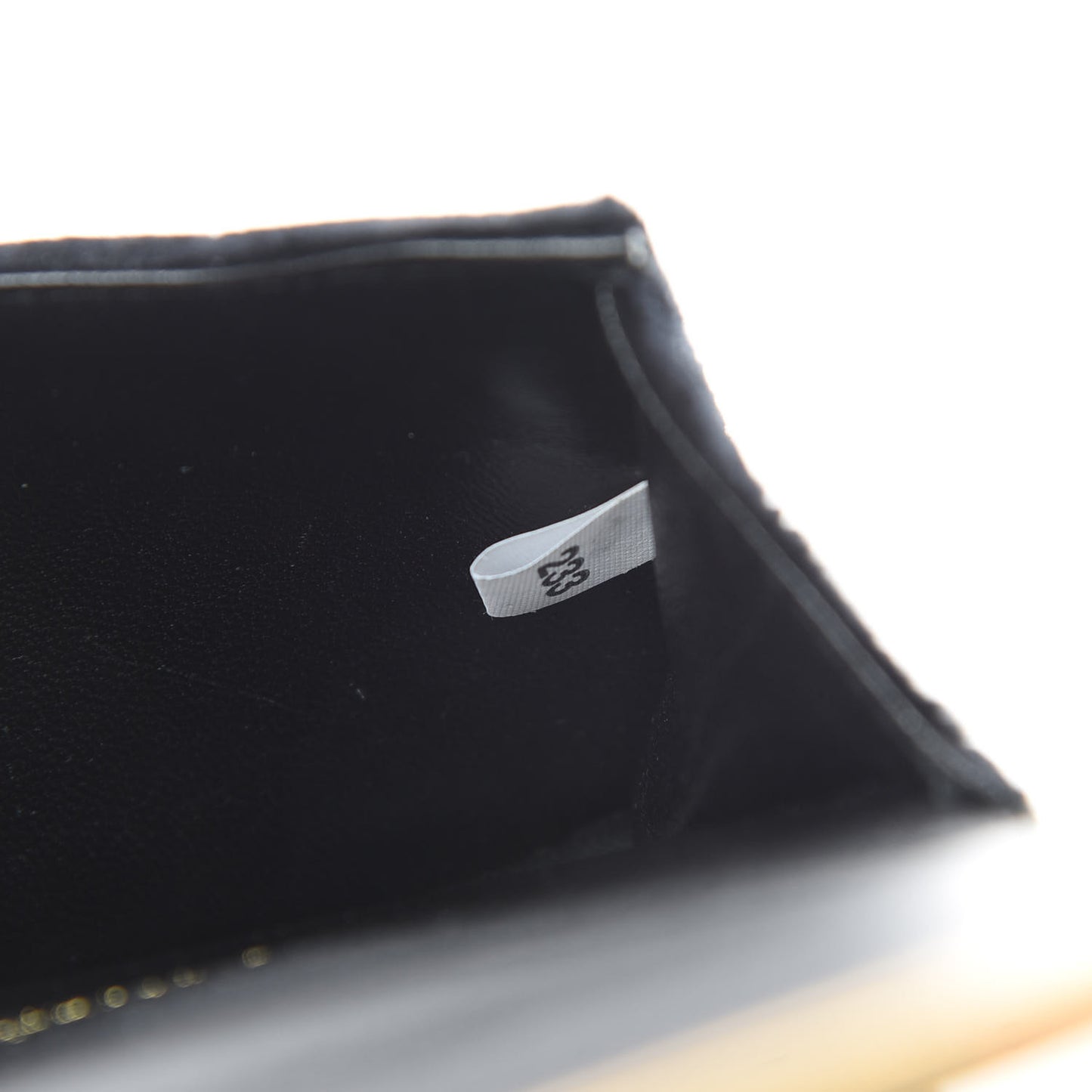 Velvet City Calfskin Micro Cahier Bag Black Alloro
