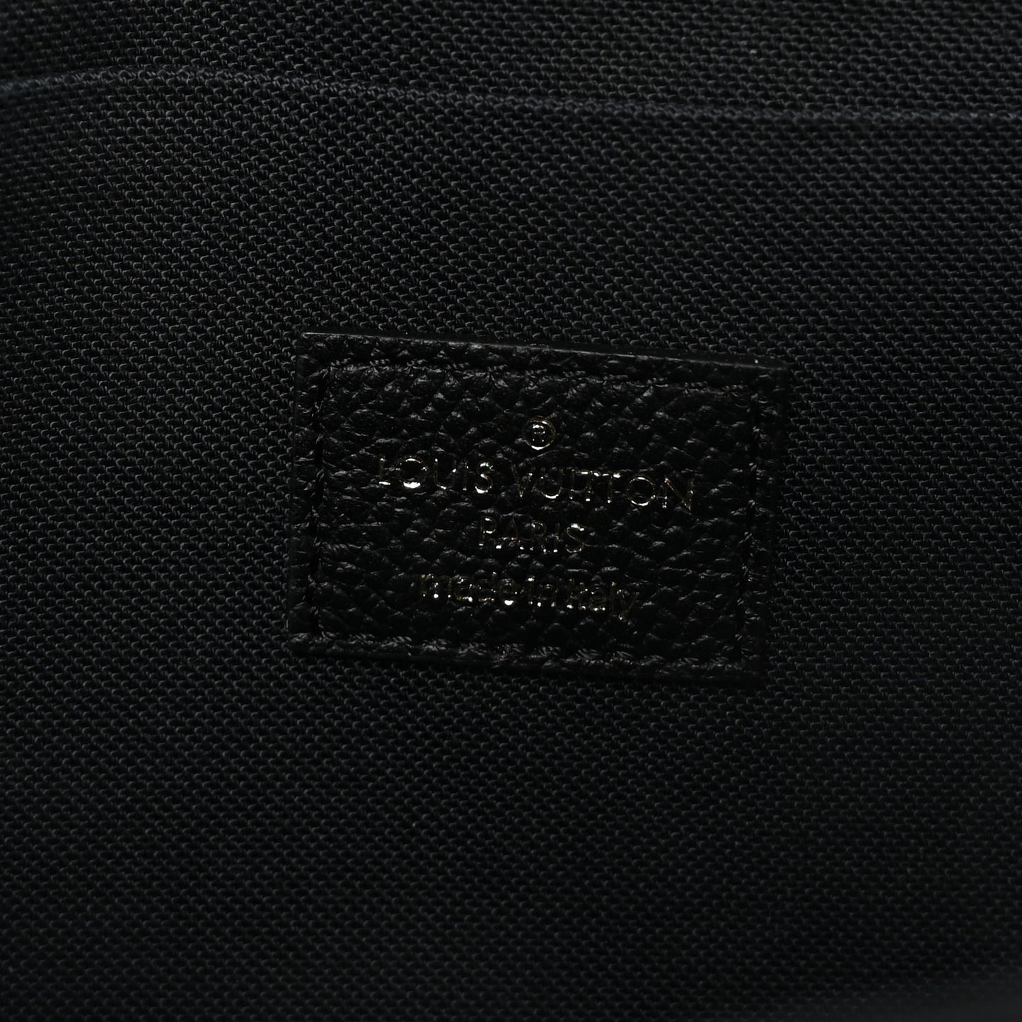 Empreinte Pochette Felicie Chain Wallet Black