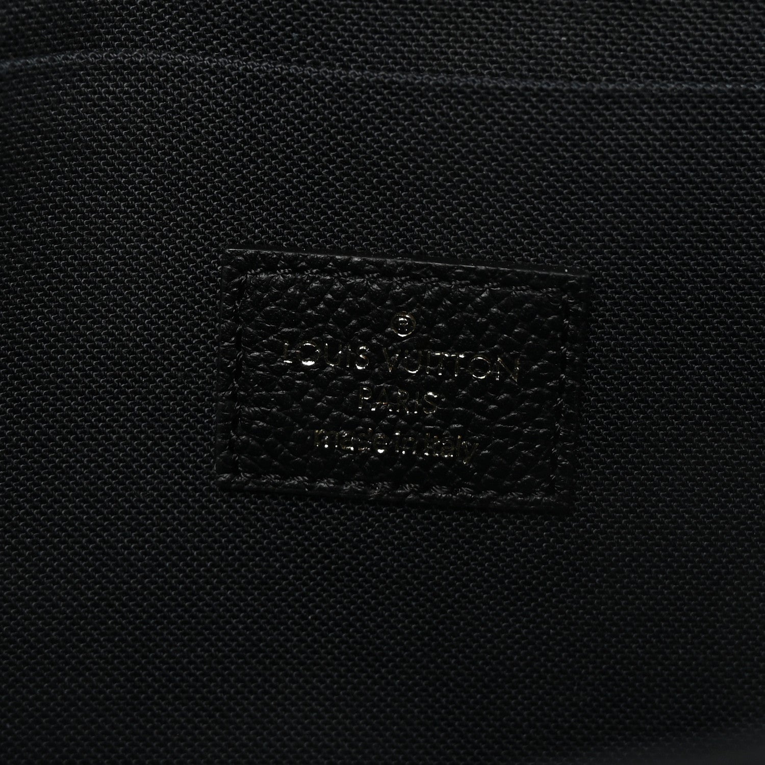 Louis Vuitton Empreinte Pochette Felicie Chain Wallet Black 6 of 10