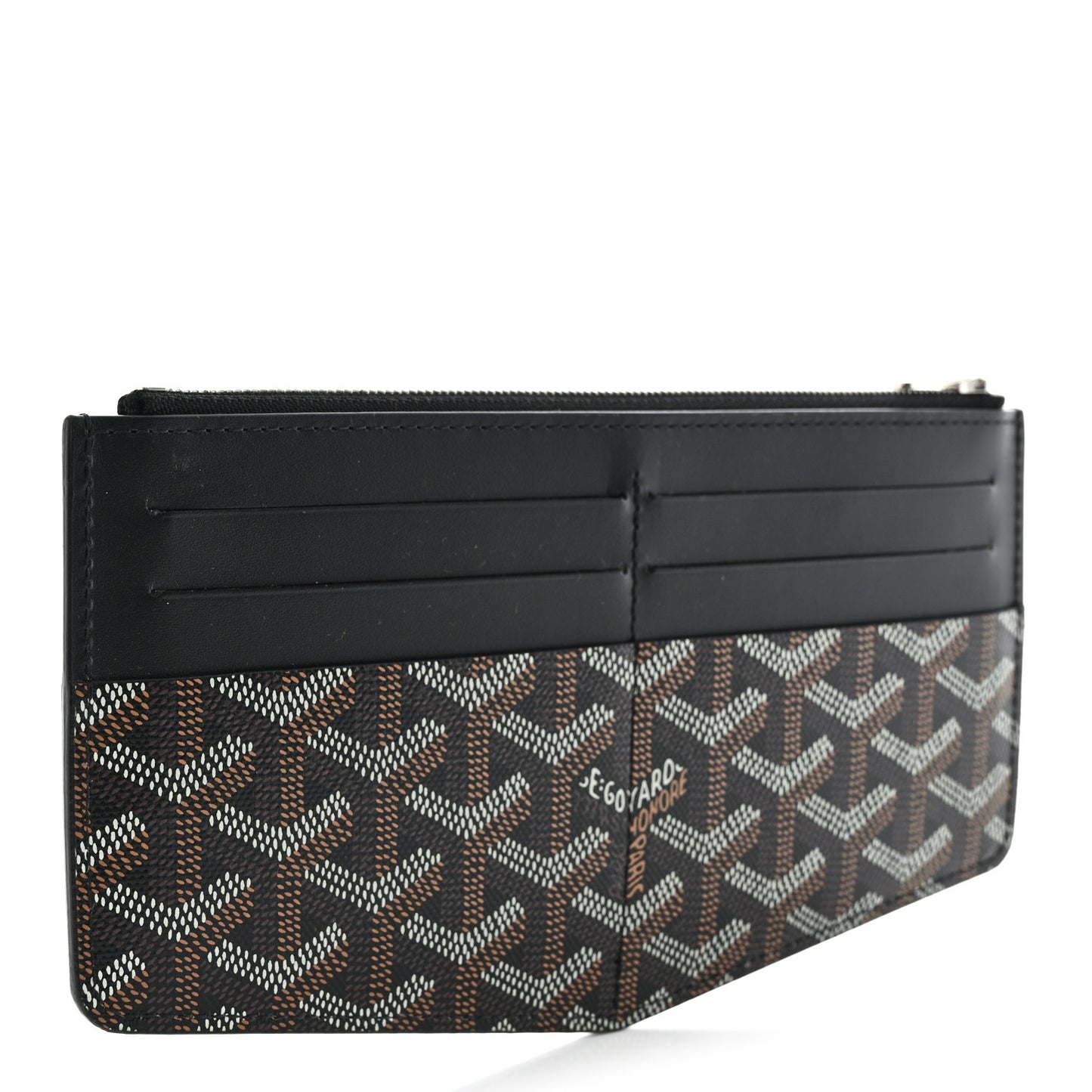 Goyardine Insert Louise Wallet Black