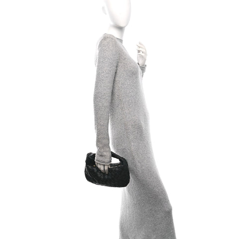 Nappa Intrecciato Mini Jodie Black