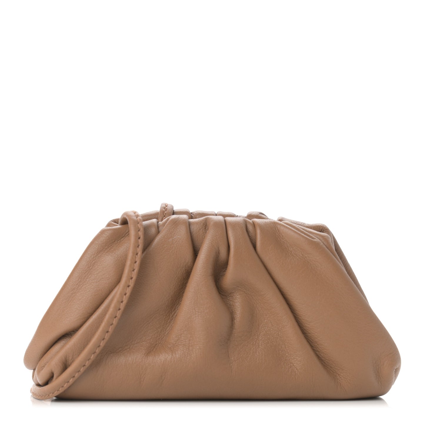 Butter Calfskin Coin Purse Cammello