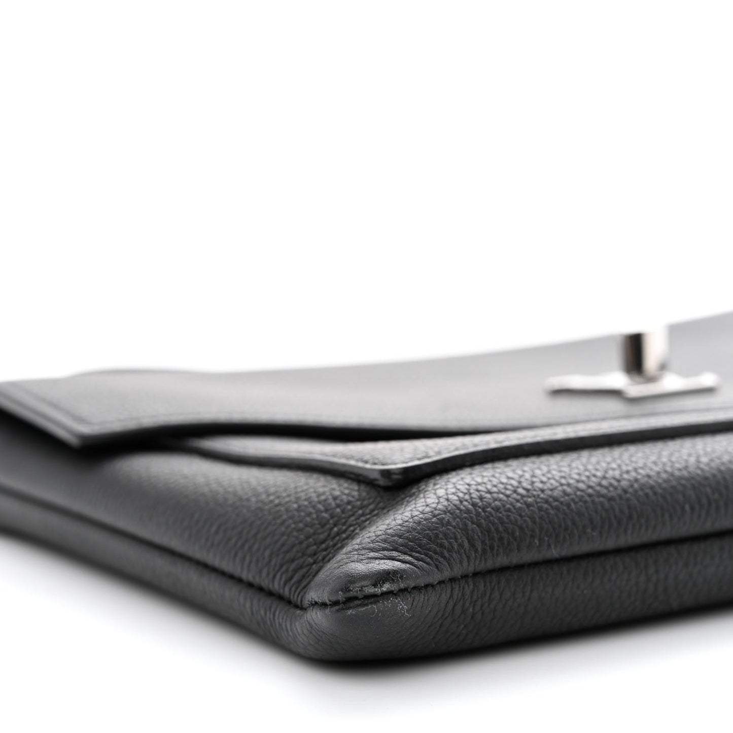 Soft Calfskin My Lockme Pochette Black