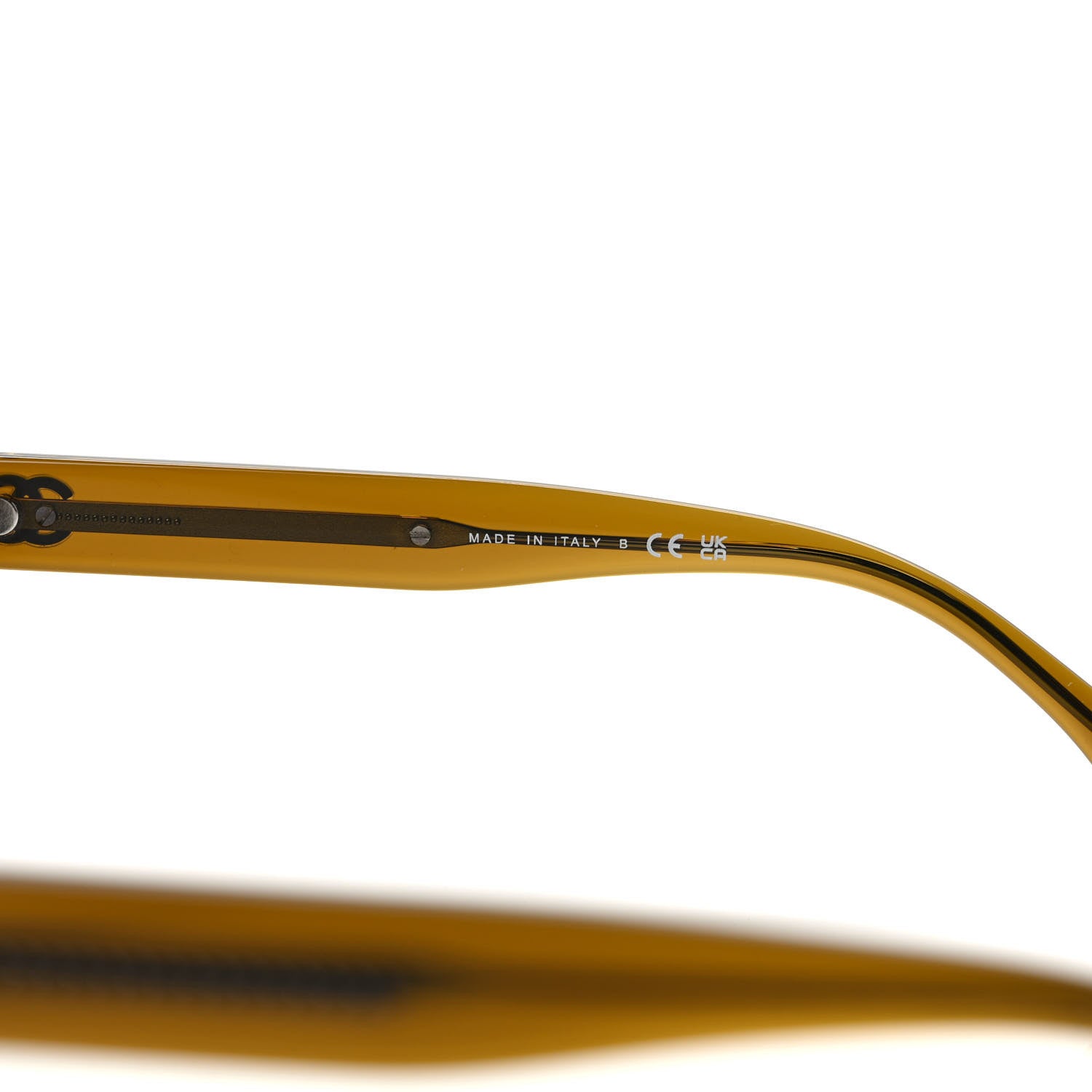 Chanel Acetate Square Sunglasses 5509 Khaki 7 of 7