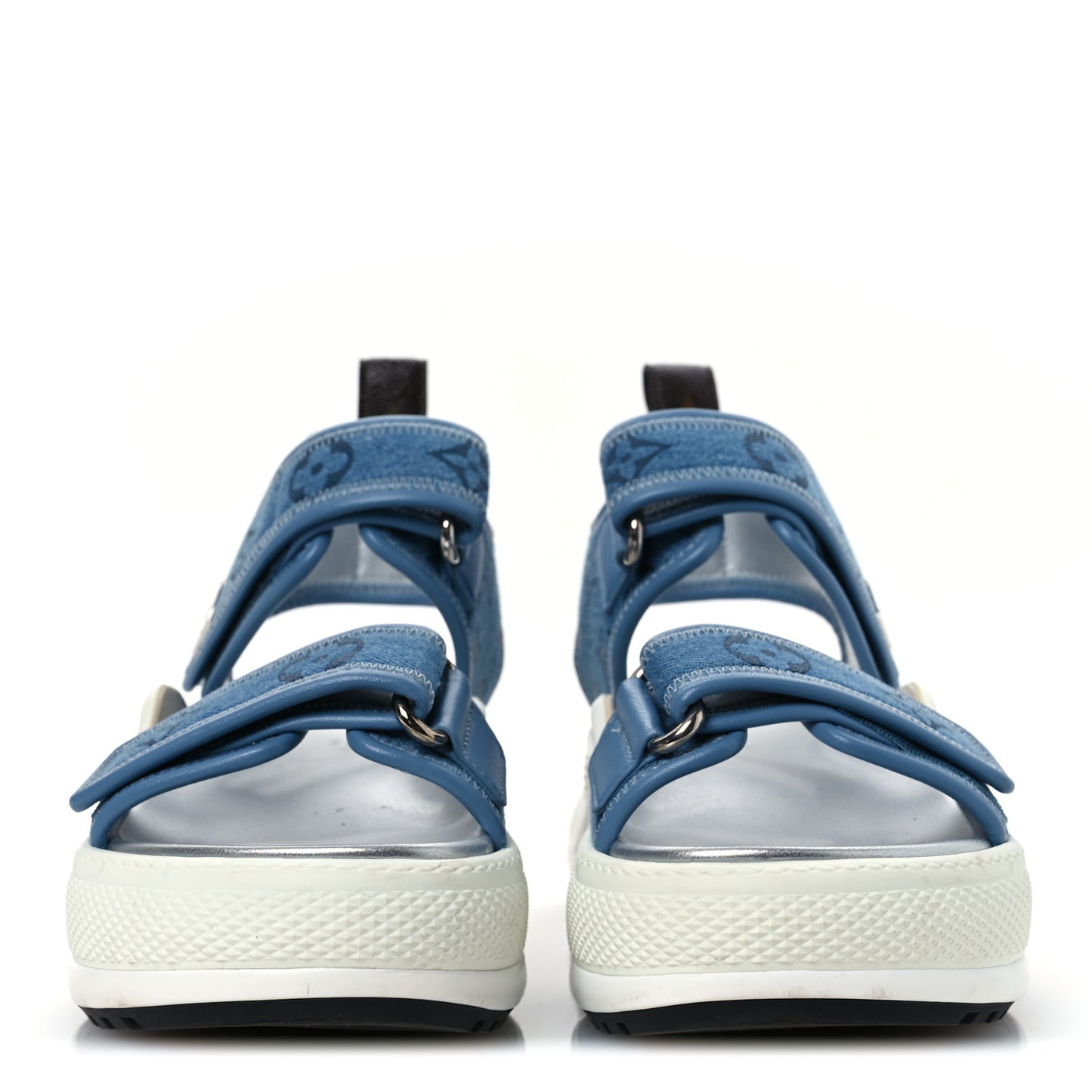 Monogram Denim LV Archlight Sandal 35.5 Denim Blue