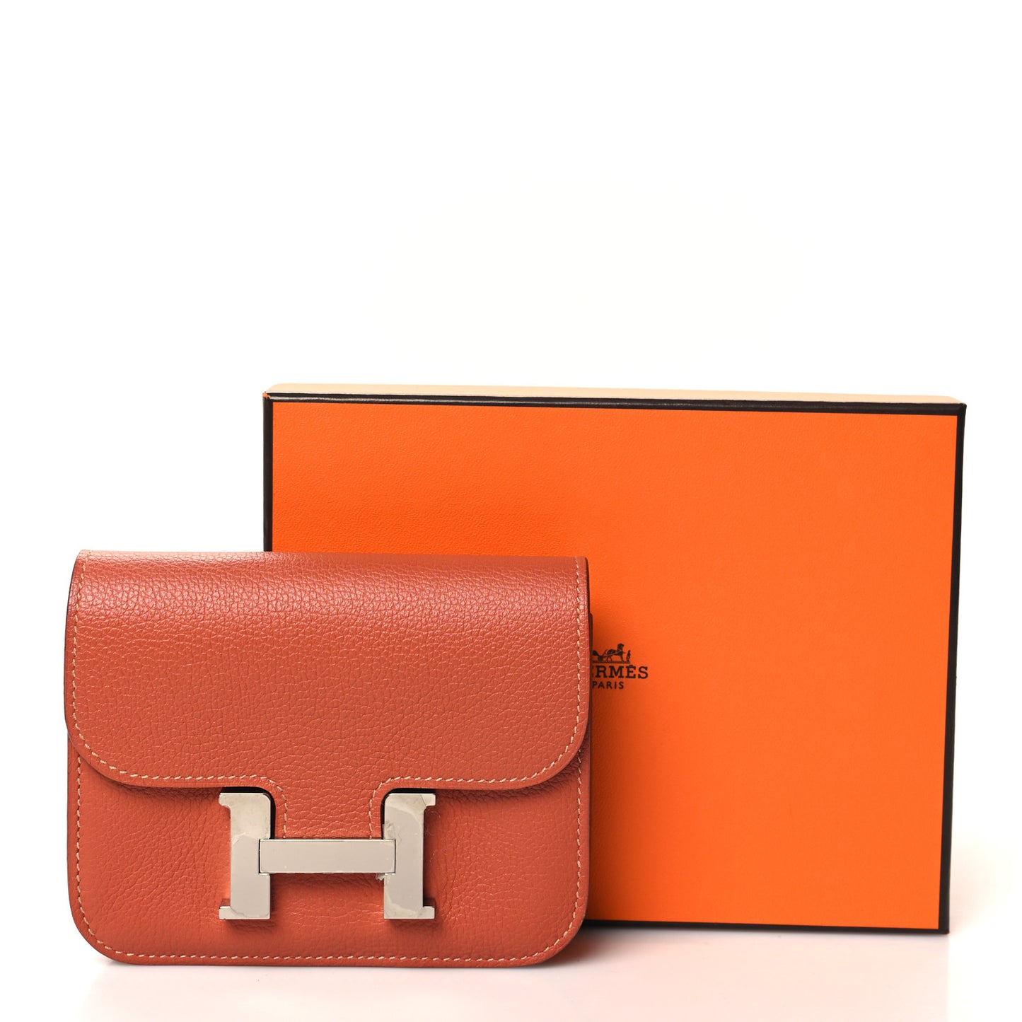 Evercolor Bi-Color Constance Slim Wallet Blush Bleu Frida