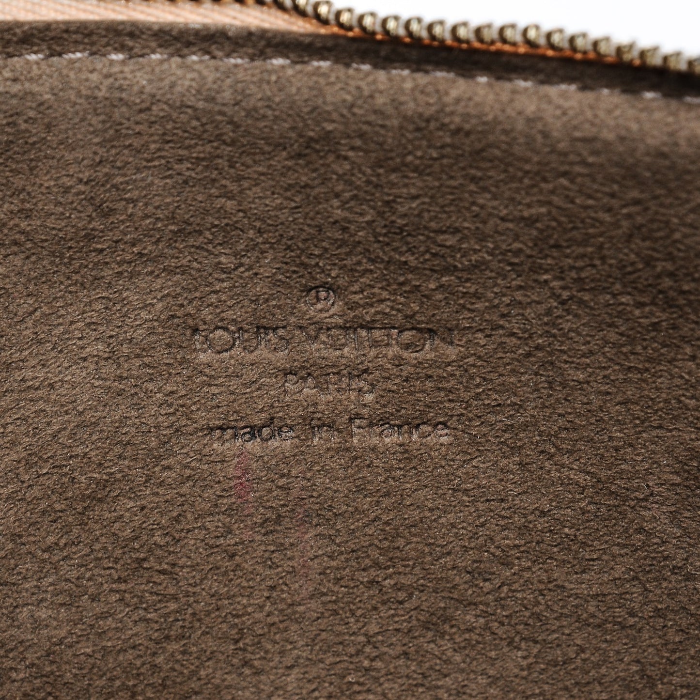Monogram Multicolor Pochette Accessories Black