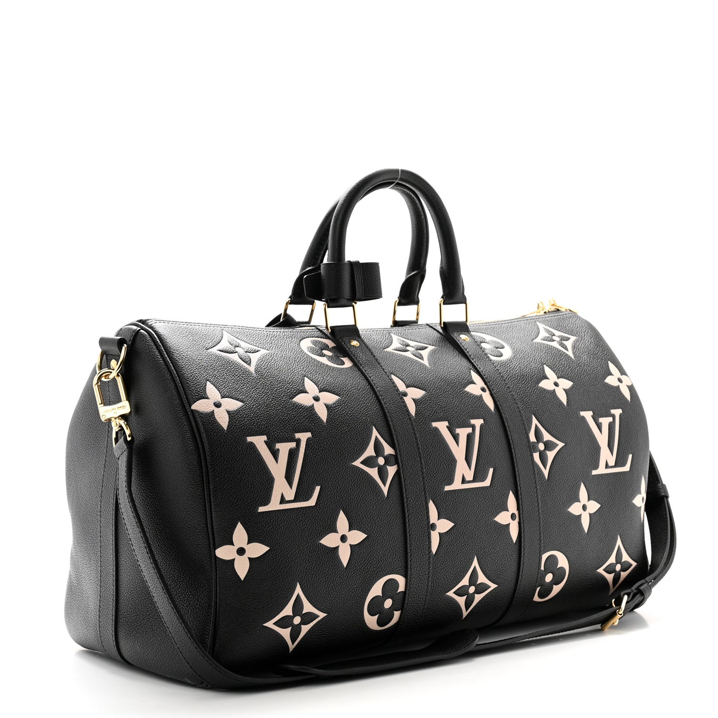 Empreinte Monogram Keepall Bandouliere 45 Black Beige