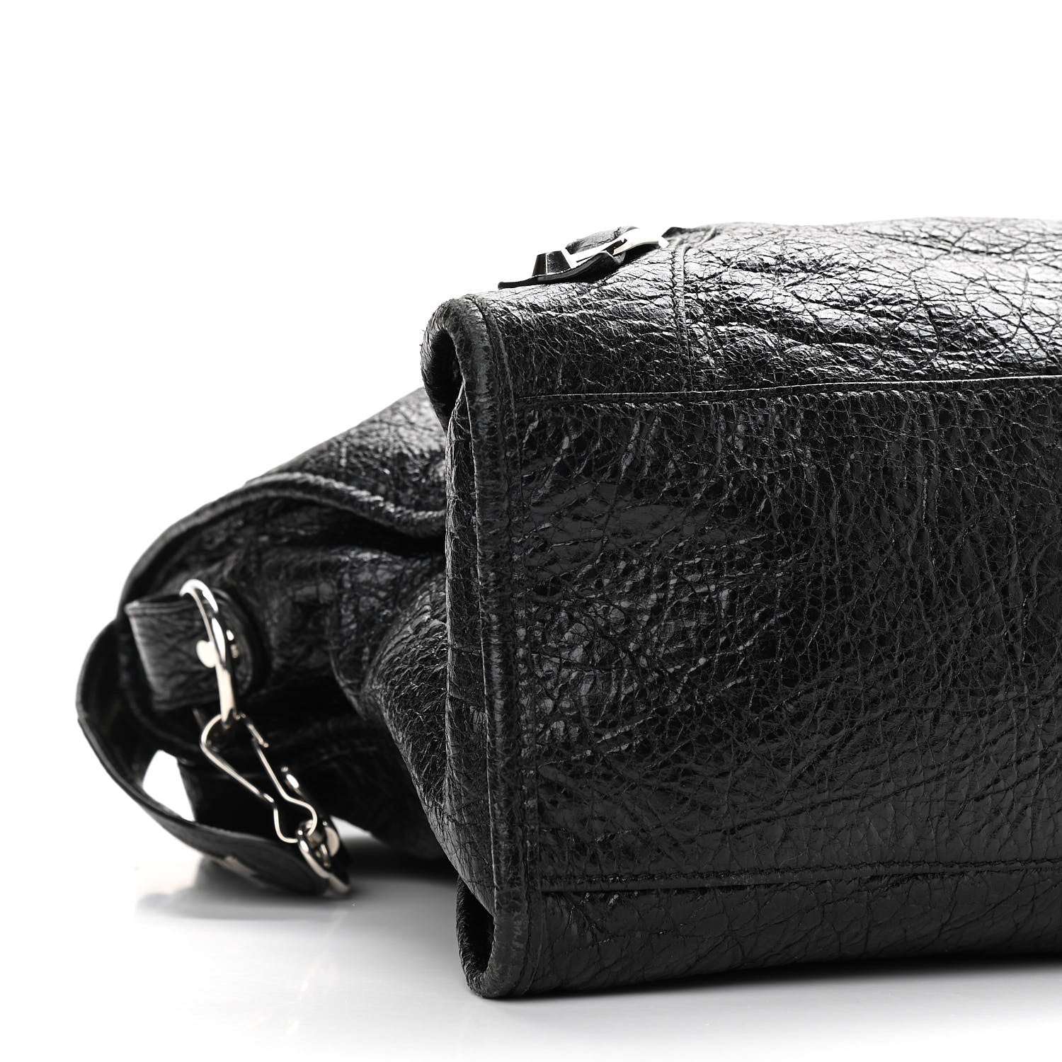 Balenciaga Agneau Classic Silver Hardware City Black 8 of 10