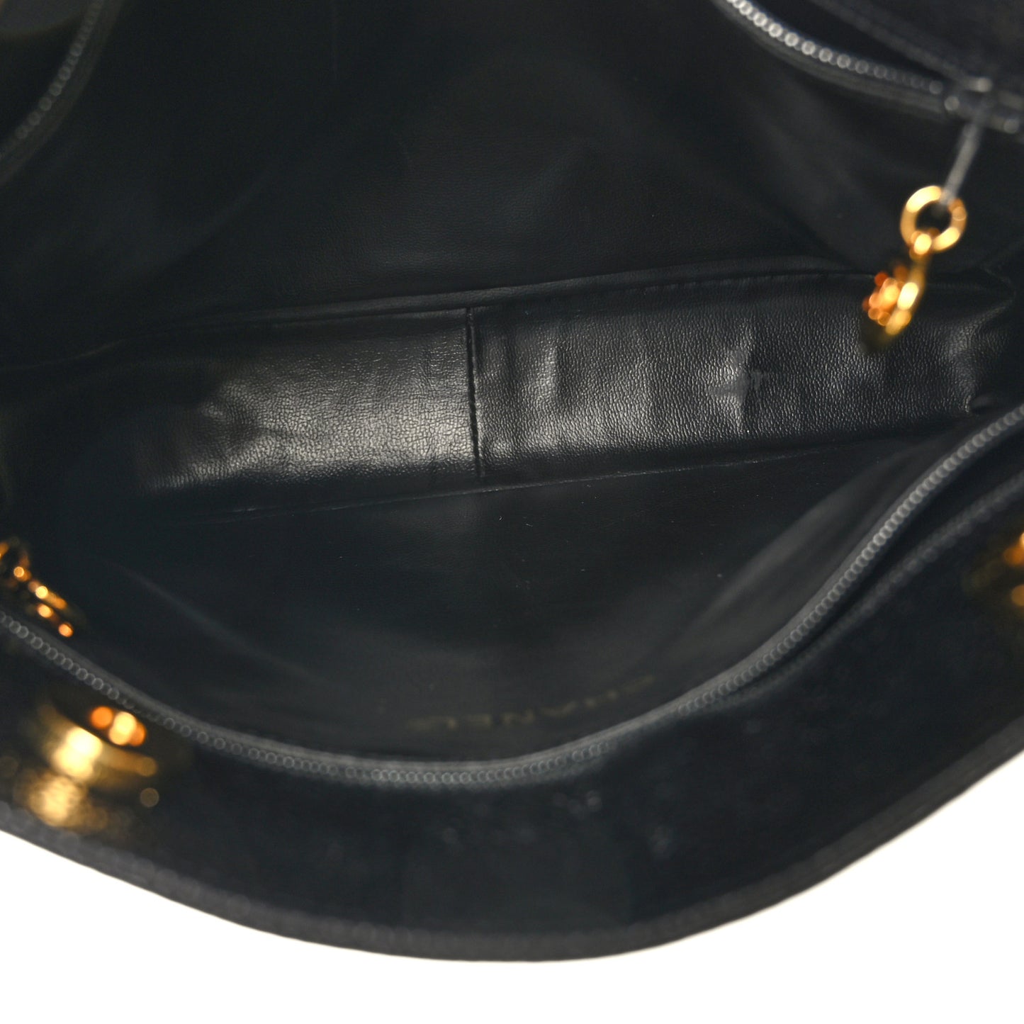 Caviar CC Shoulder Bag Black
