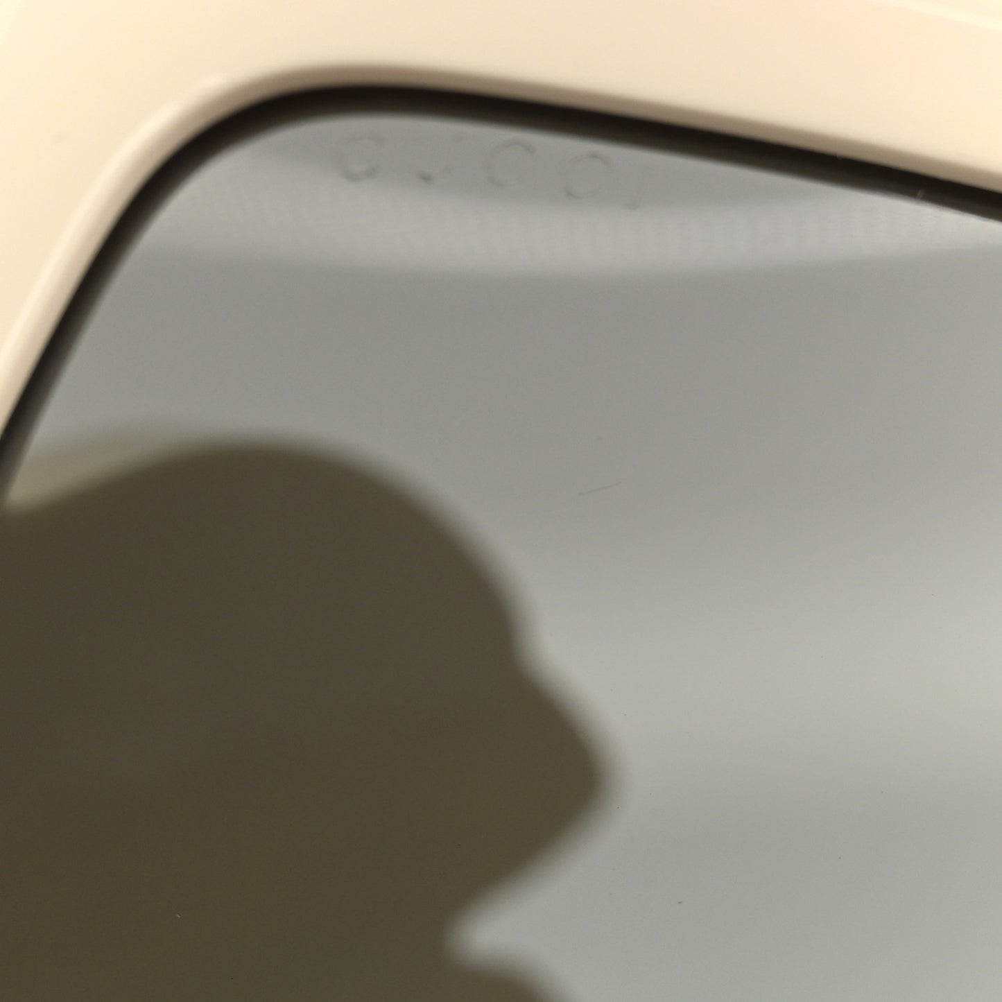 Acetate Square Frame Wing Sunglasses GG0535S Ivory