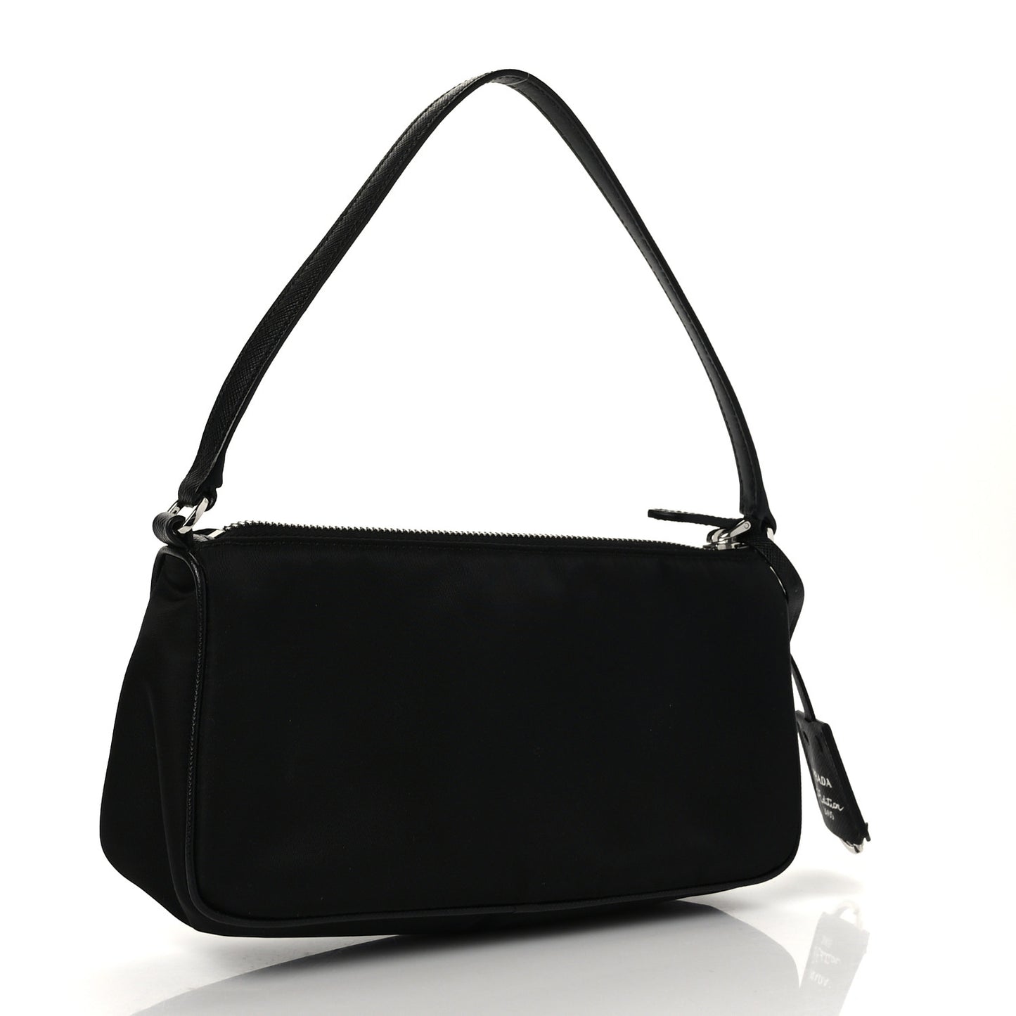 Nylon Saffiano Mini Re-Edition 2005 Bag Black