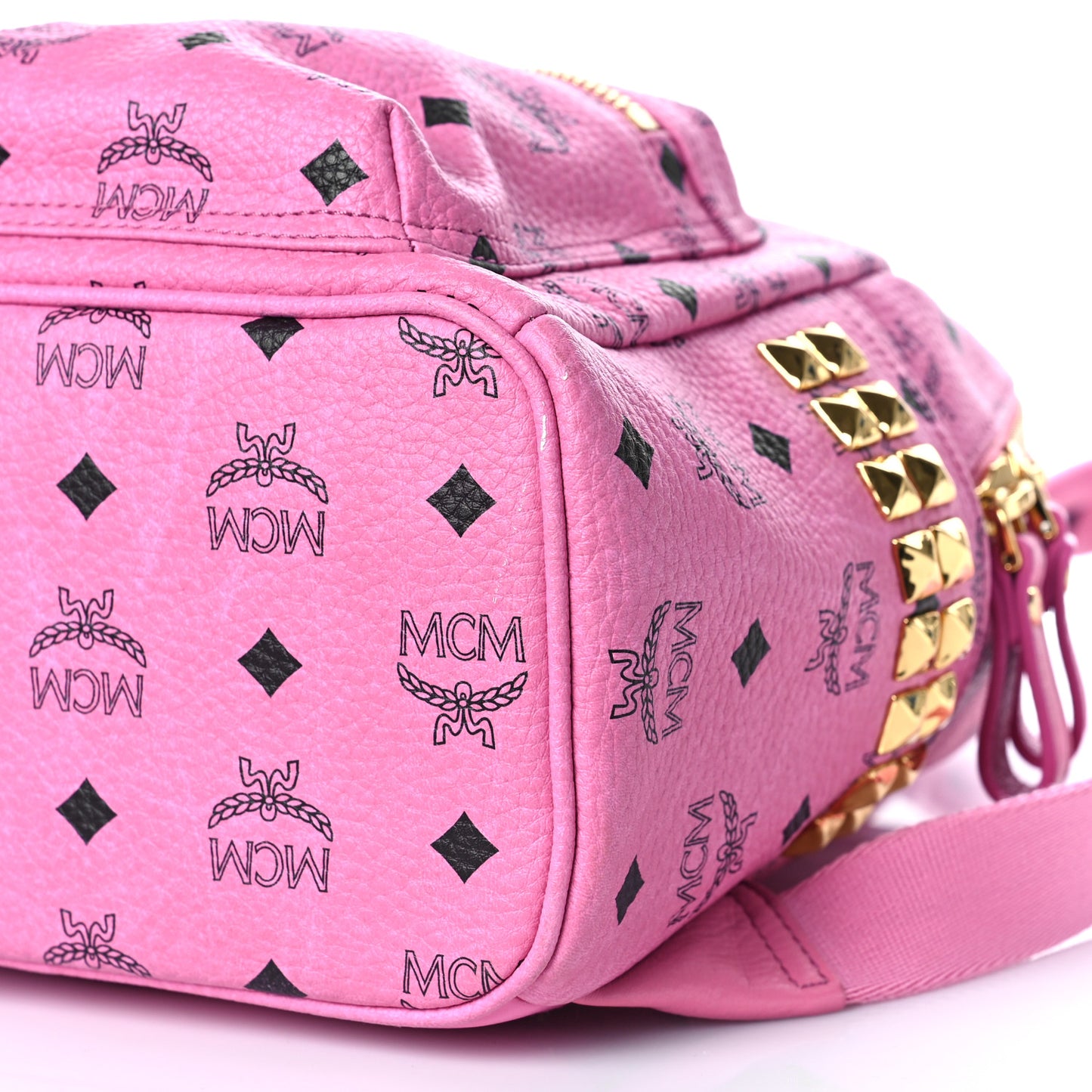 Visetos Small Side Stud Stark Backpack Pink