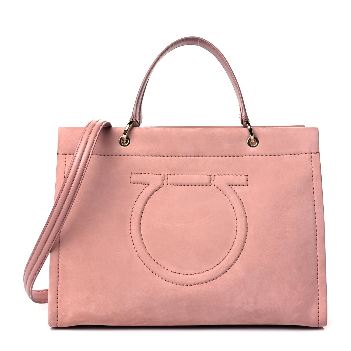 Suede Mink Medium Meera Tote Pink
