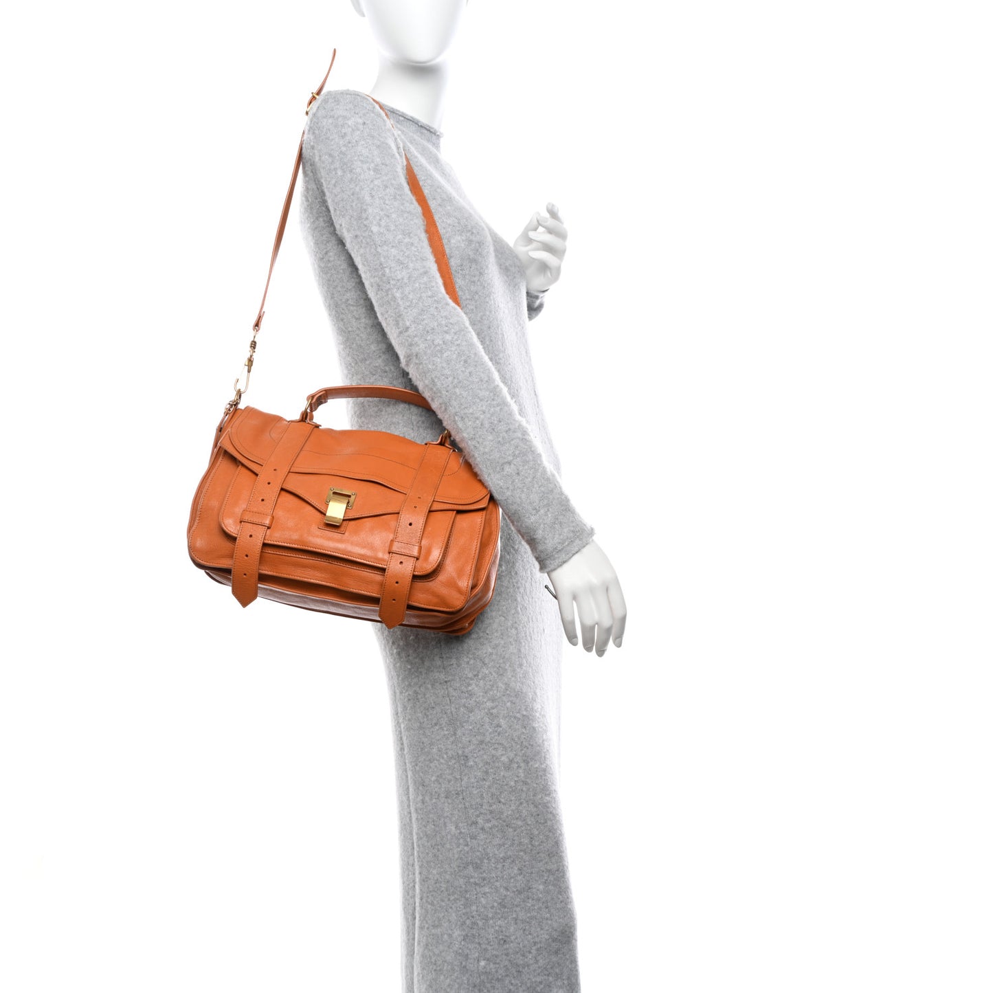 Lambskin Medium PS1 Satchel Dune