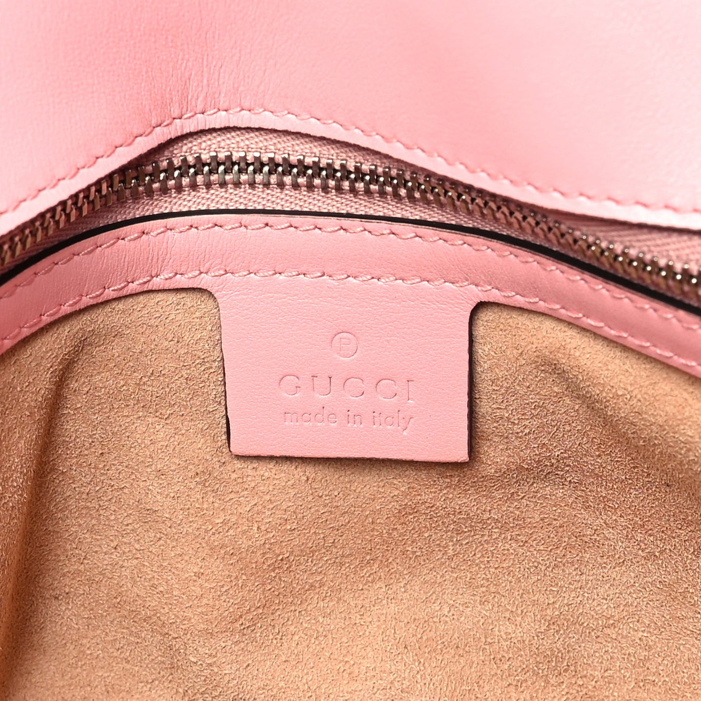 Calfskin Matelasse Small GG Marmont Shoulder Bag Wild Rose