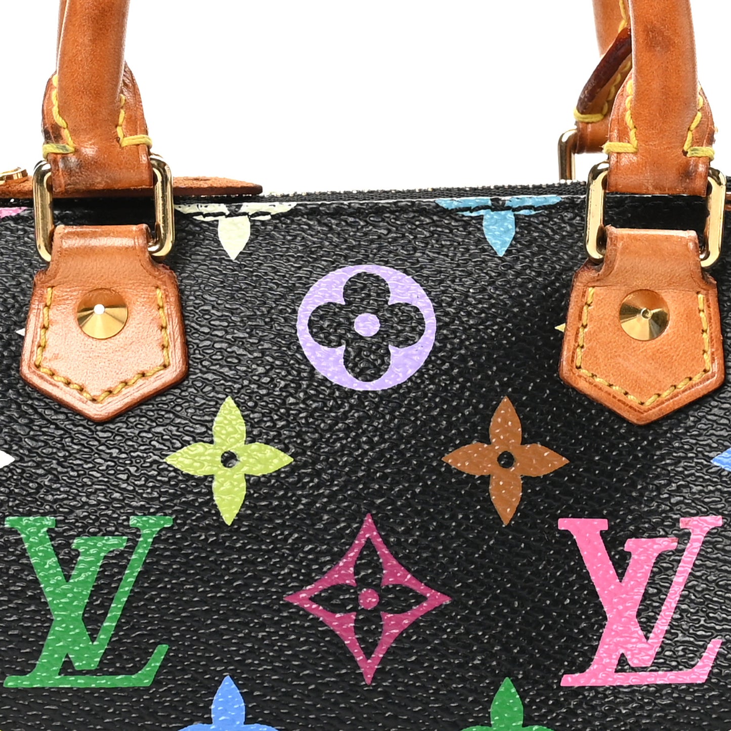 Monogram Multicolor Mini Sac HL Speedy Black