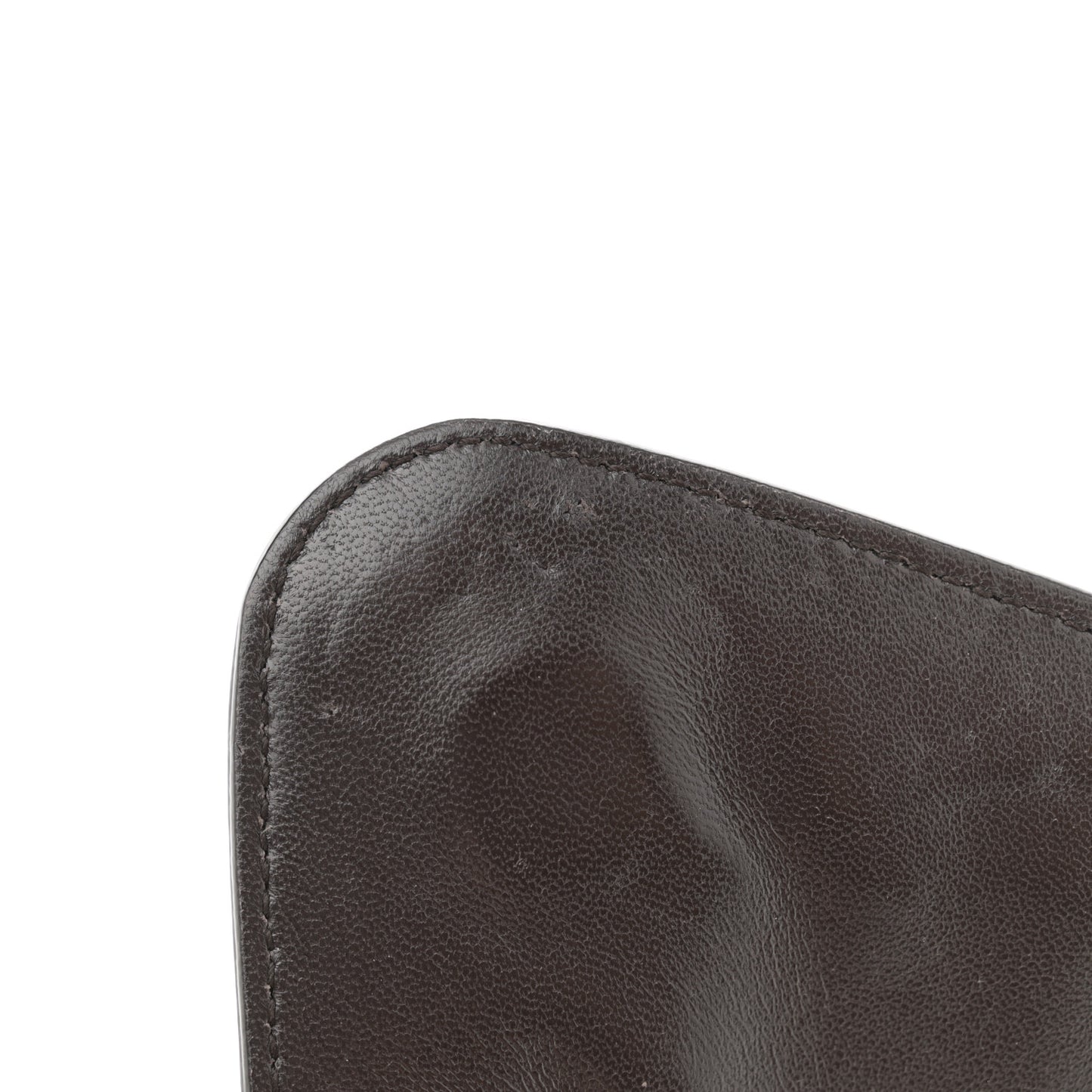 Lambskin Small Beak Triangle Flap Shoulder Bag Fondant