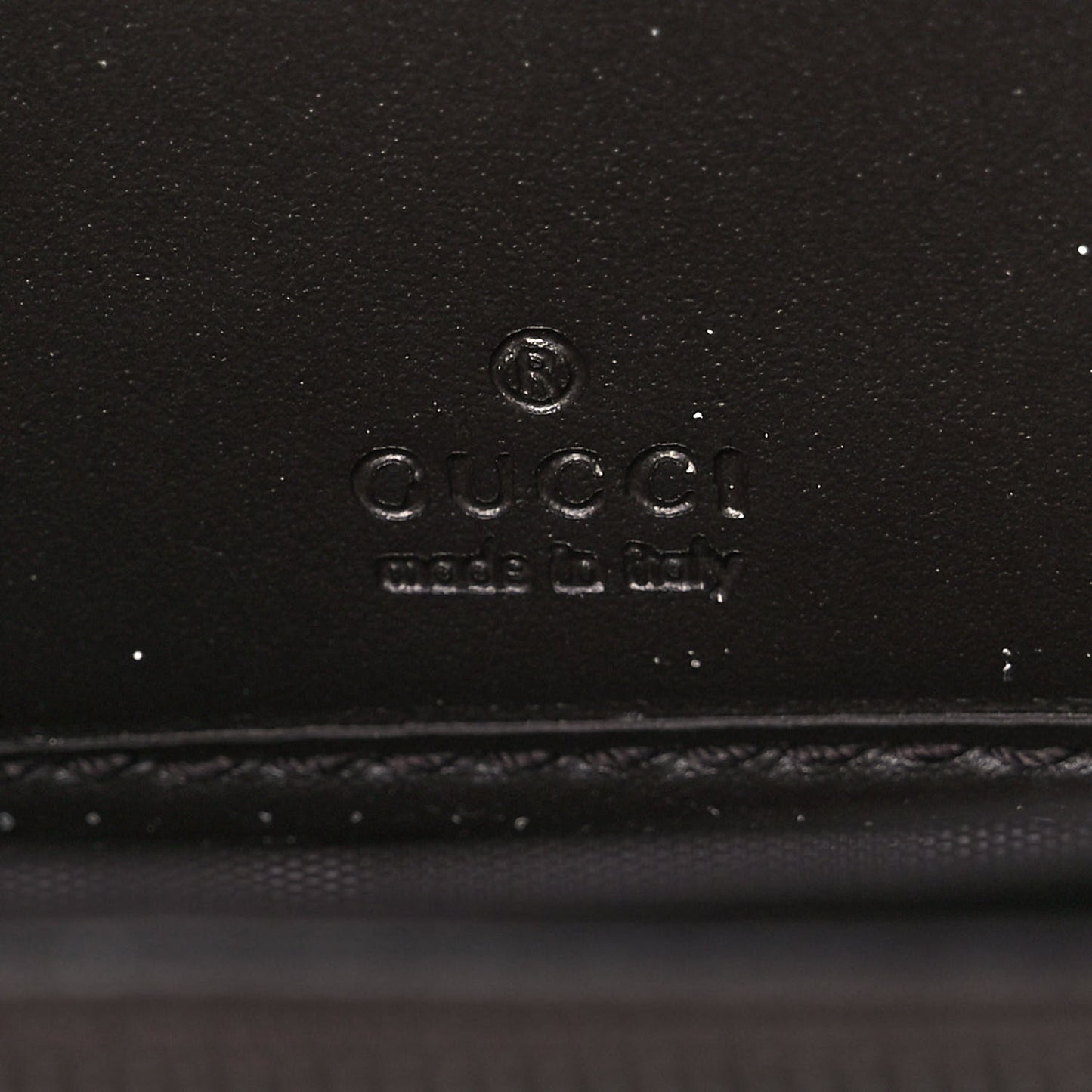 GG Supreme Monogram Web Zip Around Wallet Beige Cocoa