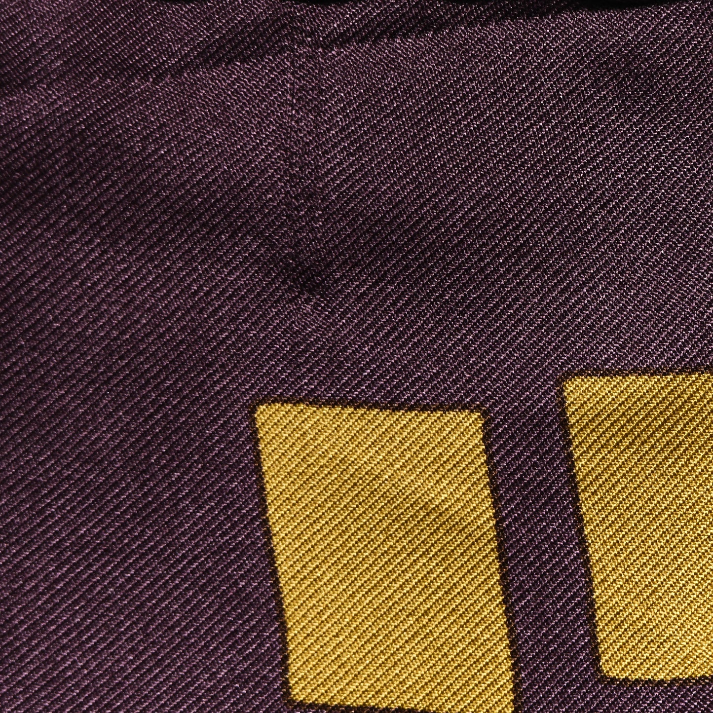 Silk Square Scarf Purple Yellow