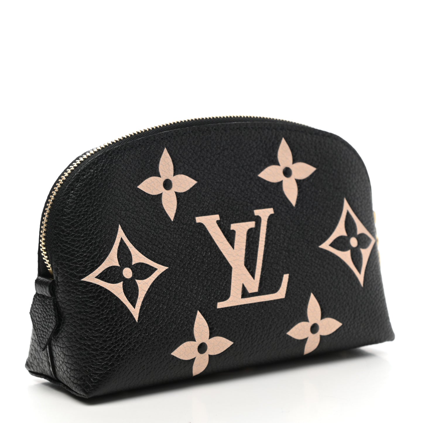 Empreinte Monogram Giant Cosmetic Pouch Black Beige