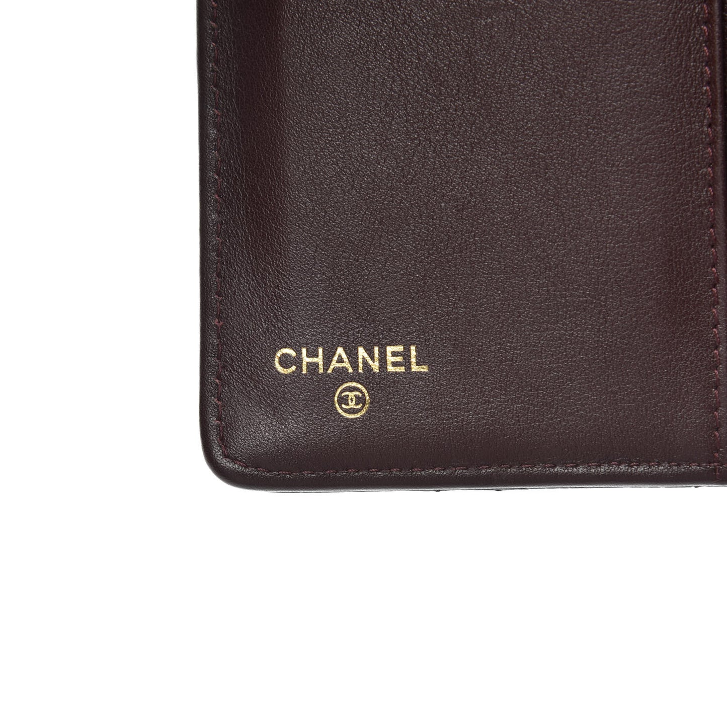Caviar Quilted Yen Wallet Black