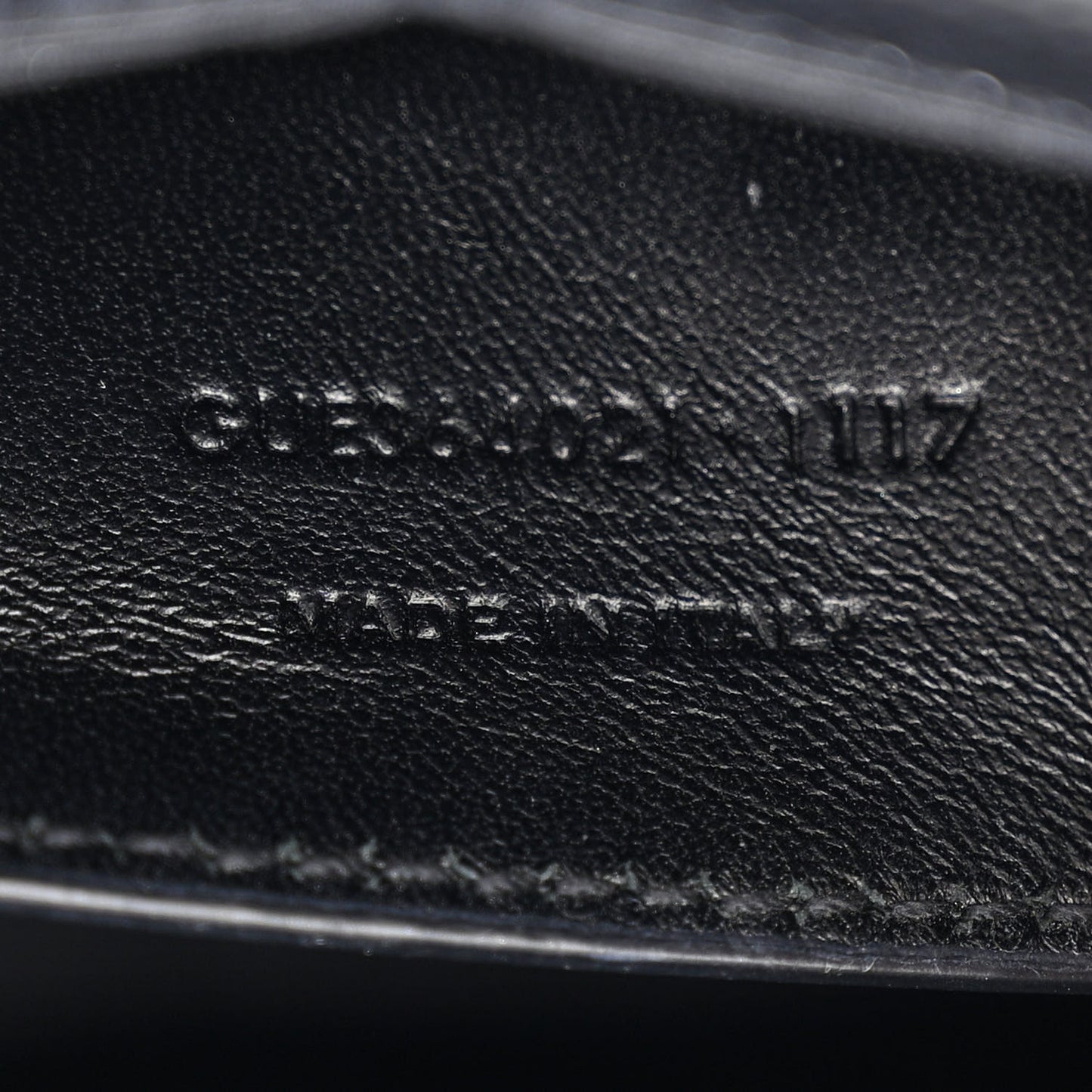 Grain De Poudre Medium Classic Monogram Kate Satchel Black