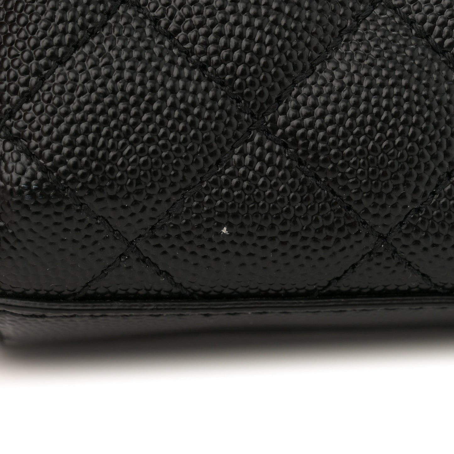 Grain De Poudre Textured Mixed Matelasse Triquilt Medium Monogram Satchel Black