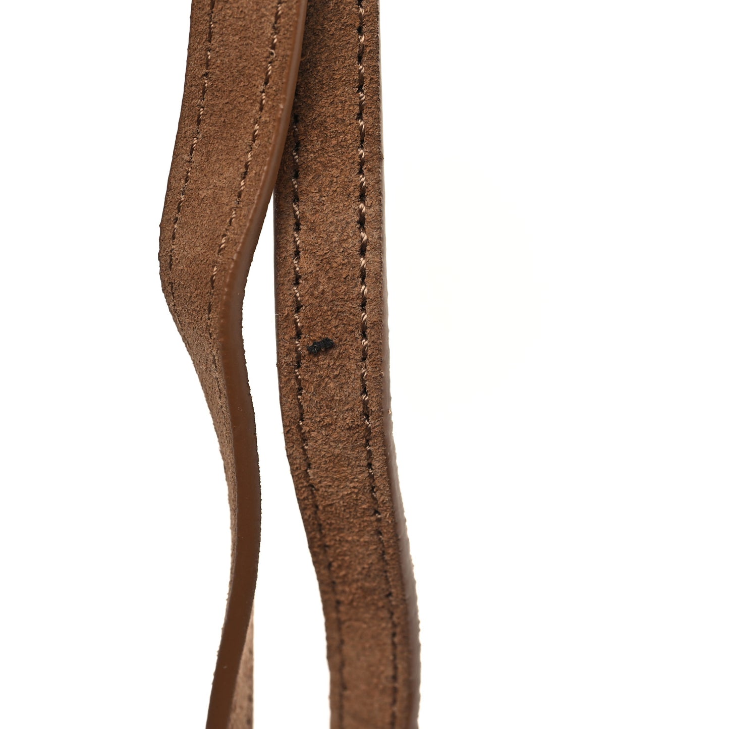 X UGG Suede shearling Small Shopping Bag Chestnut