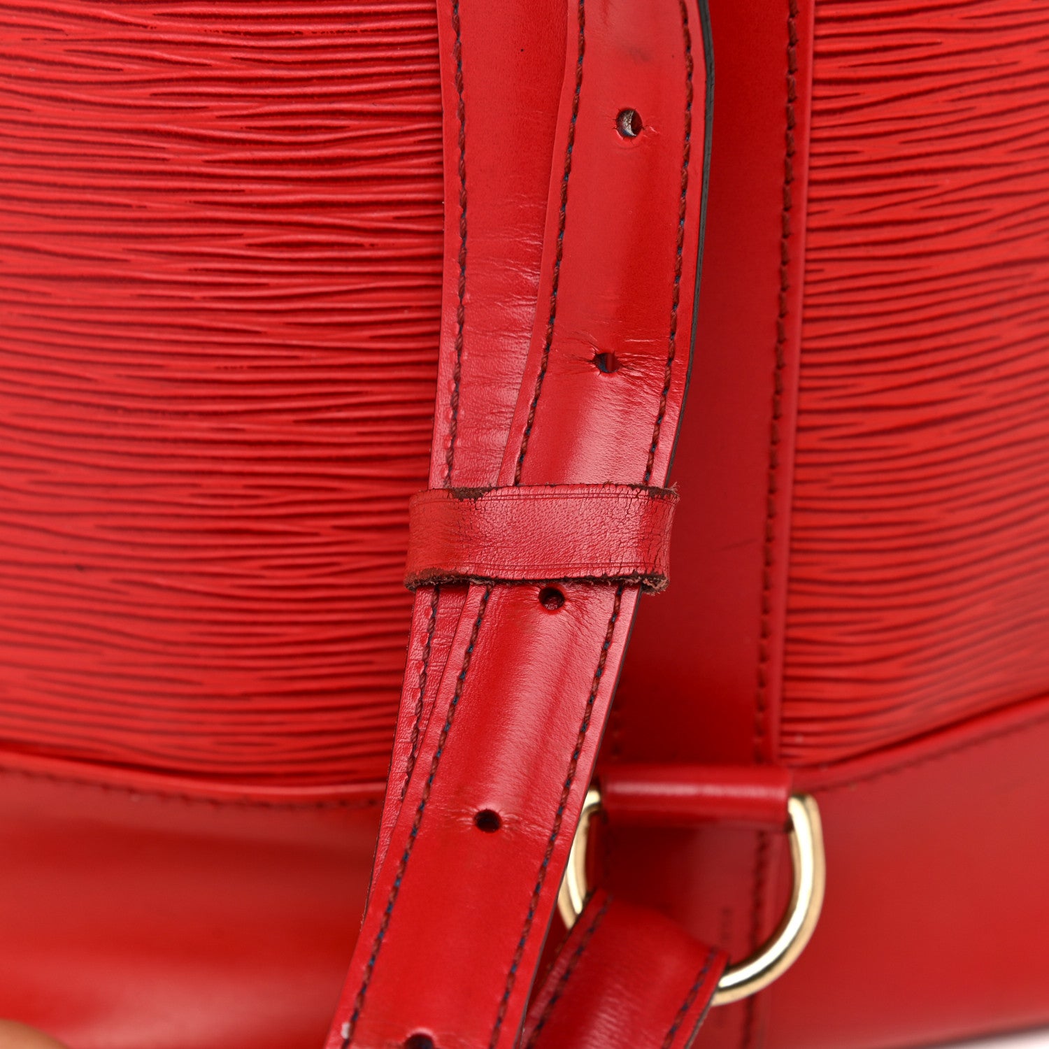 Louis Vuitton Epi Randonnee PM Castillan Red 24 of 26