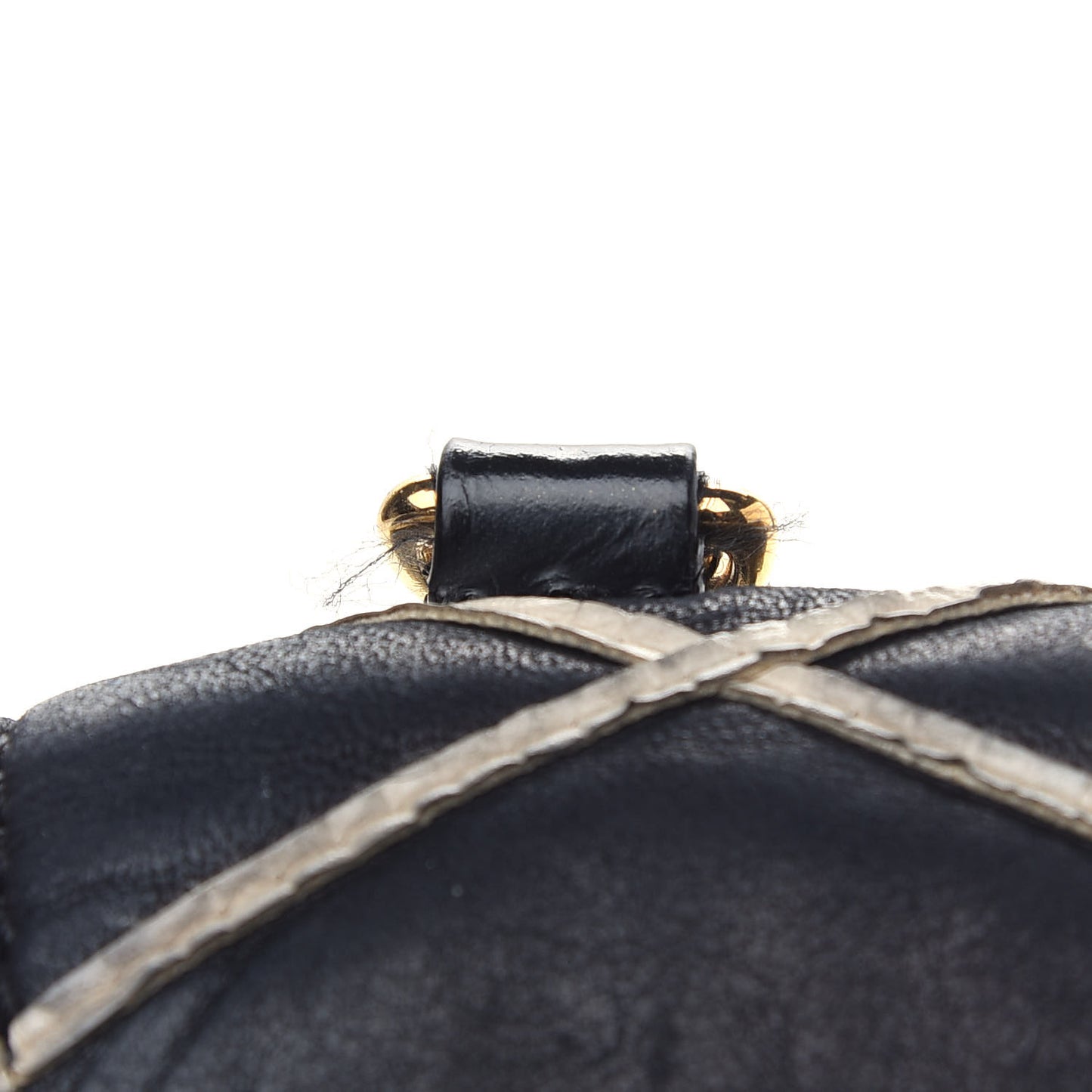 Lambskin Malletage Pochette Flap Black