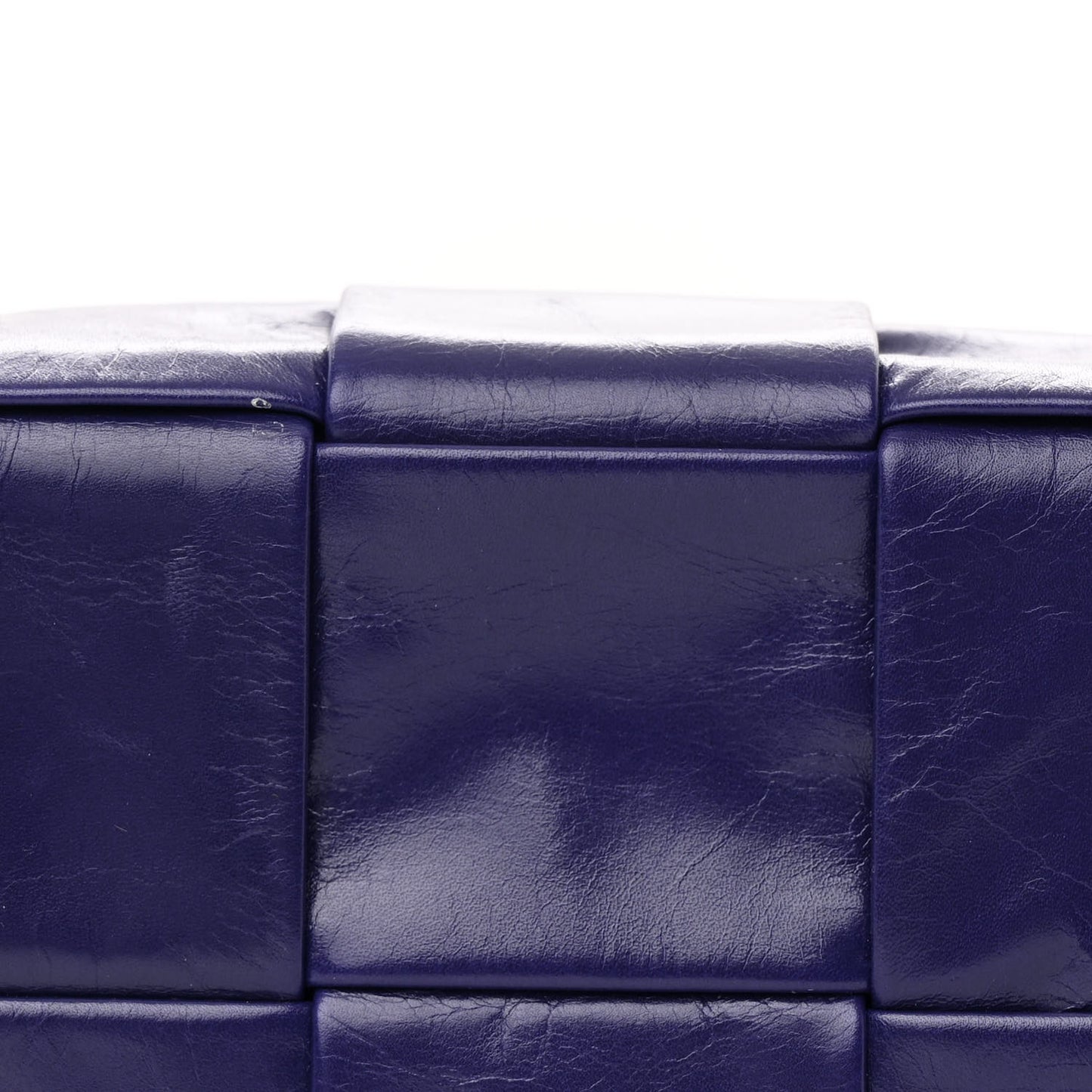 Paper Calfskin Maxi Intreccio Extra Mini Cassette Crossbody Bag Purple