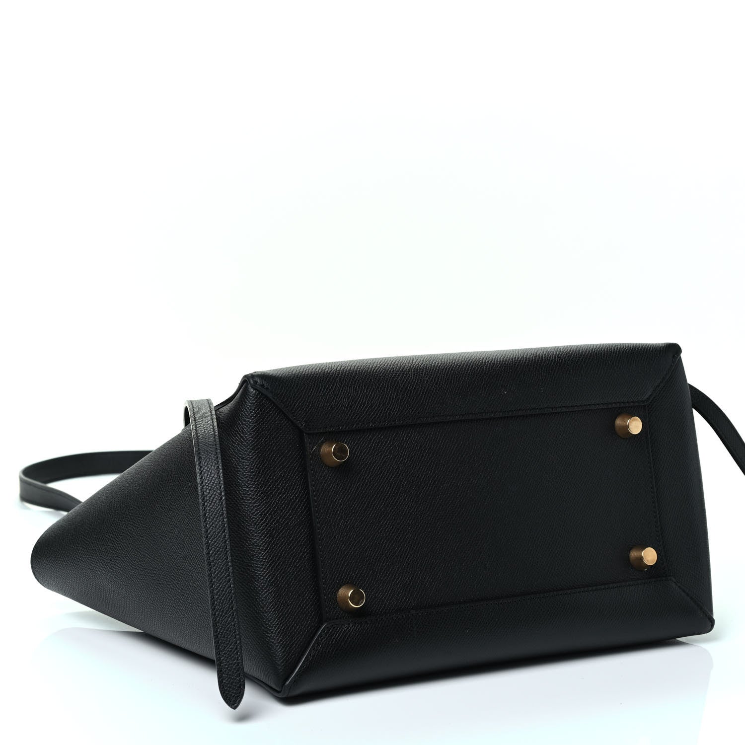 Celine Grained Calfskin Mini Belt Bag Black 5 of 8