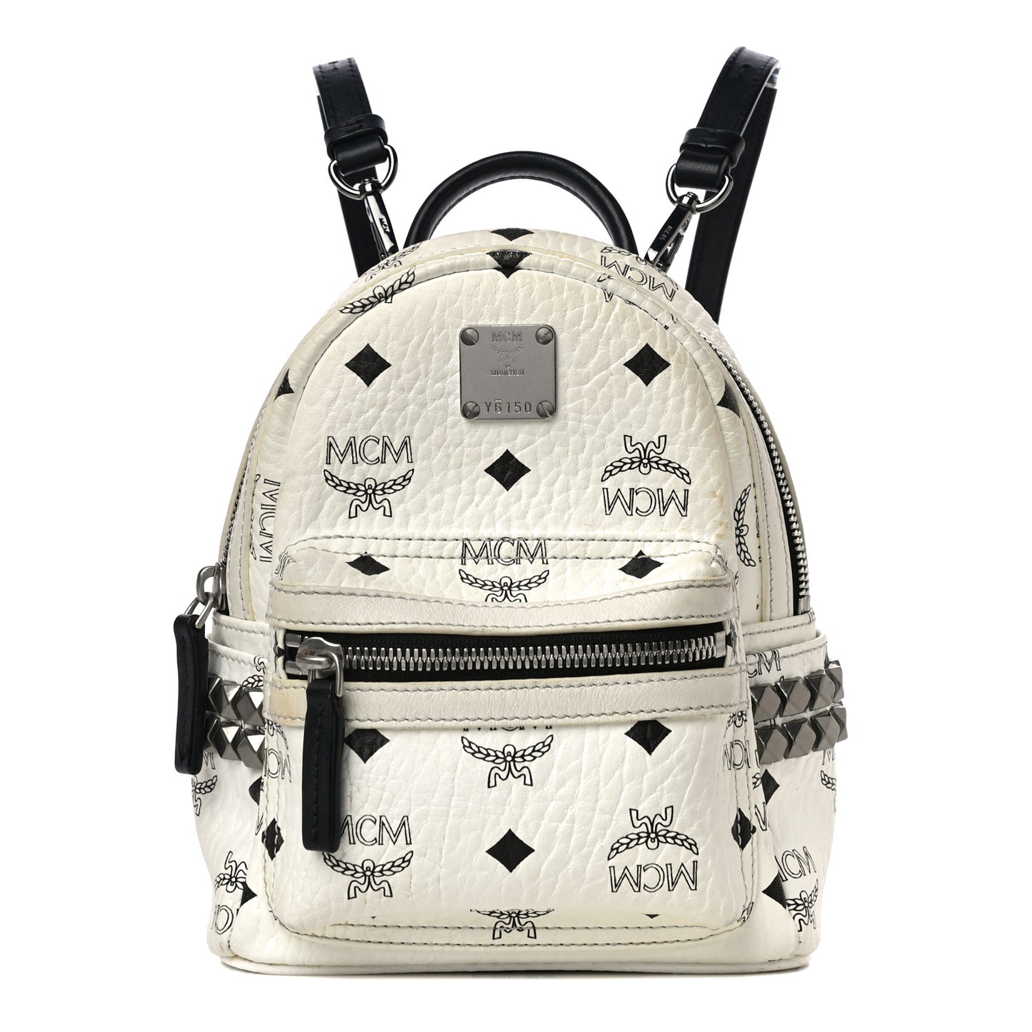 Visetos Side Stud X-Mini Stark Bebe Boo Backpack White