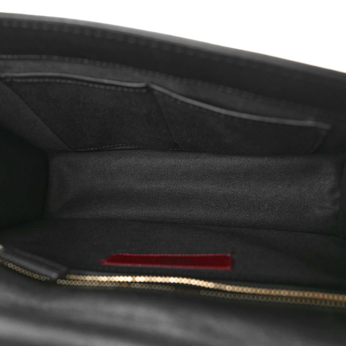 Vitello Medium Glam Lock Rockstud Flap Black