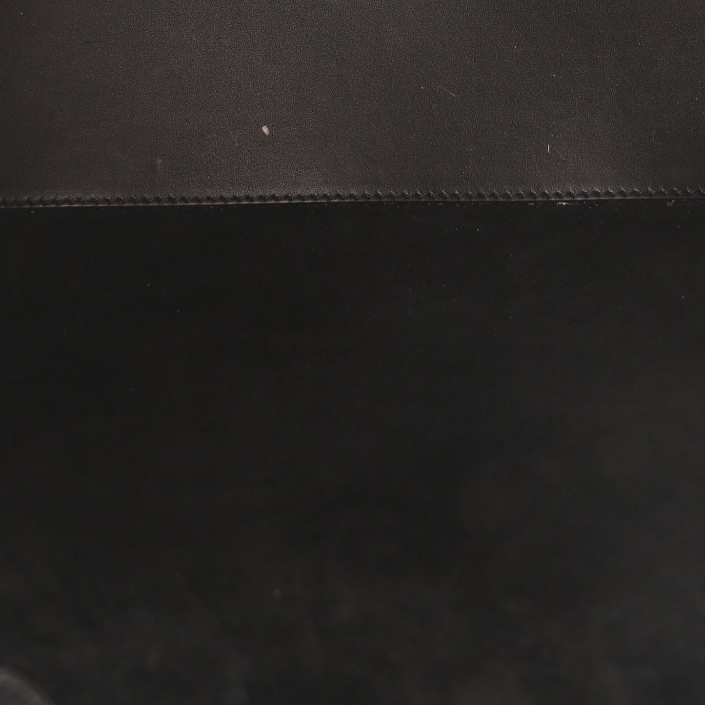 Calfskin Macrocannage Large Toujours Black