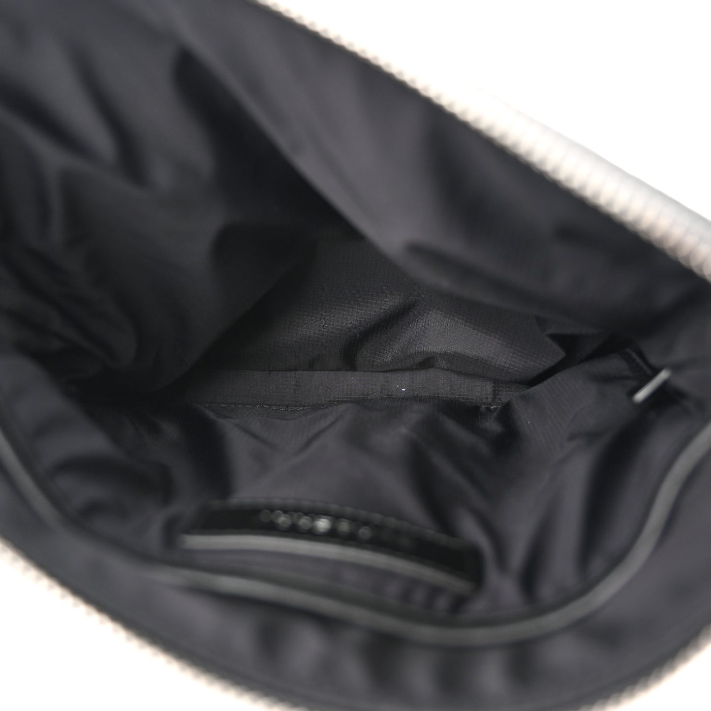 Nylon Neo Crossbody Bag Charcoal Grey