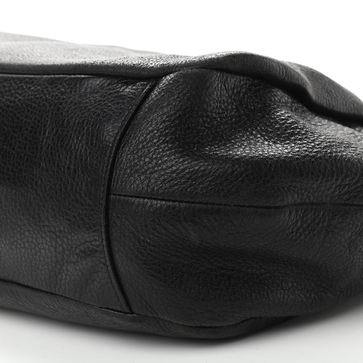 Vitello Daino Tote Black