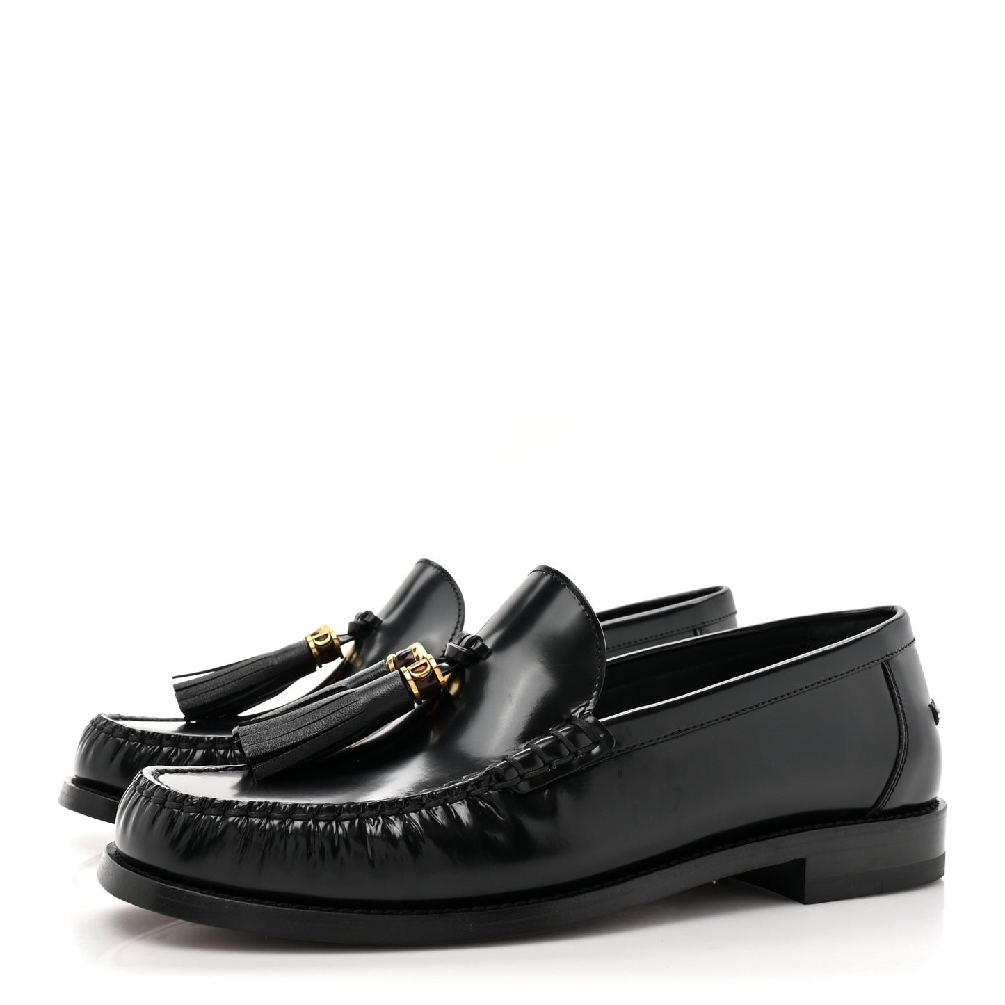 Brushed Calfskin The D-Academy Loafers 41 Black