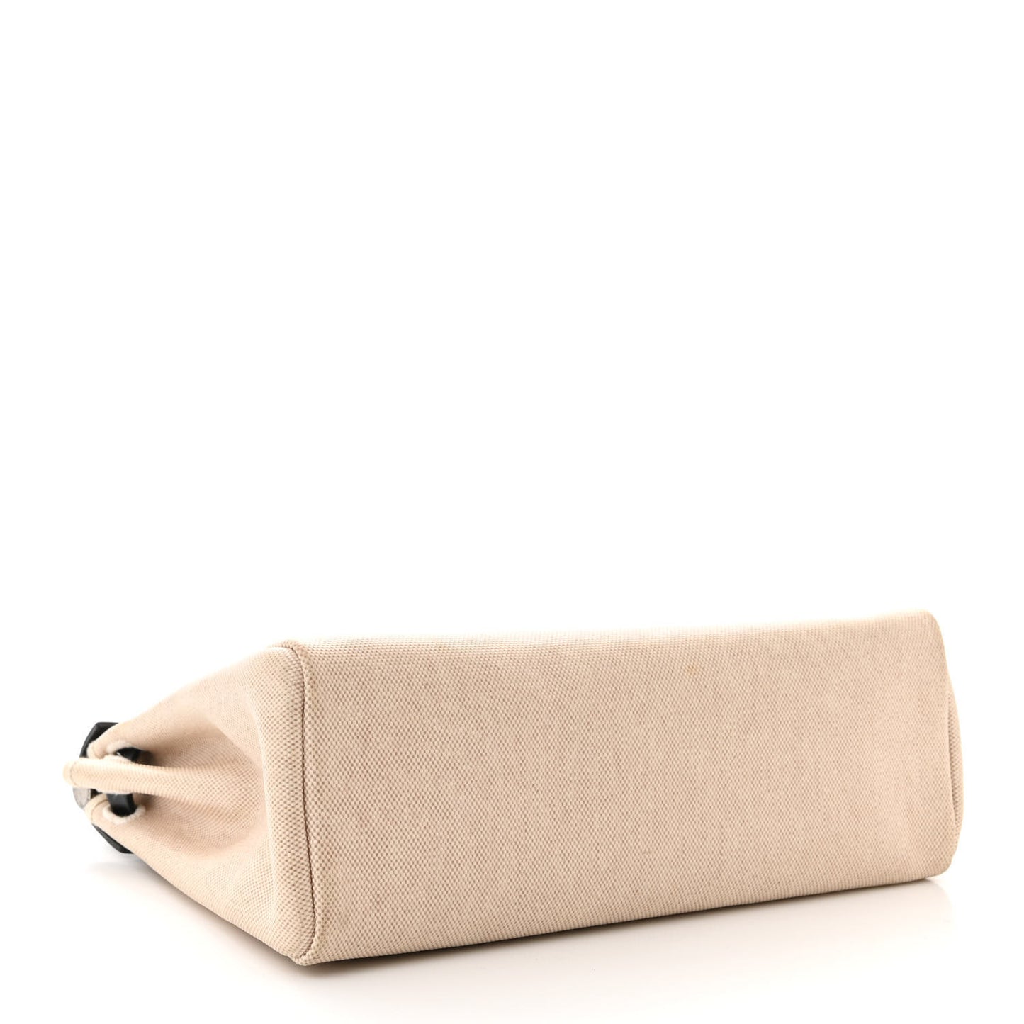 Toile Vache Calfskin Herbag 30 PM Natural Black