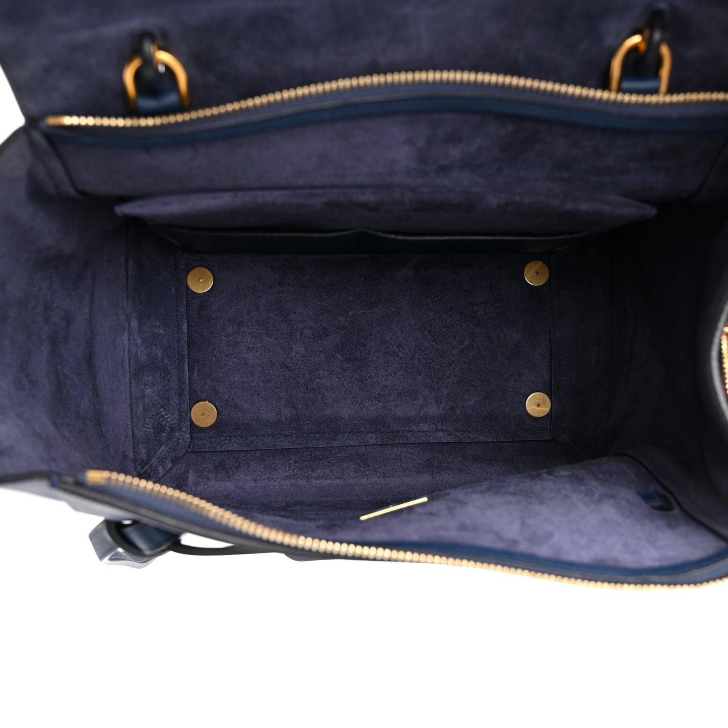 Grained Calfskin Mini Belt Bag Deepsea