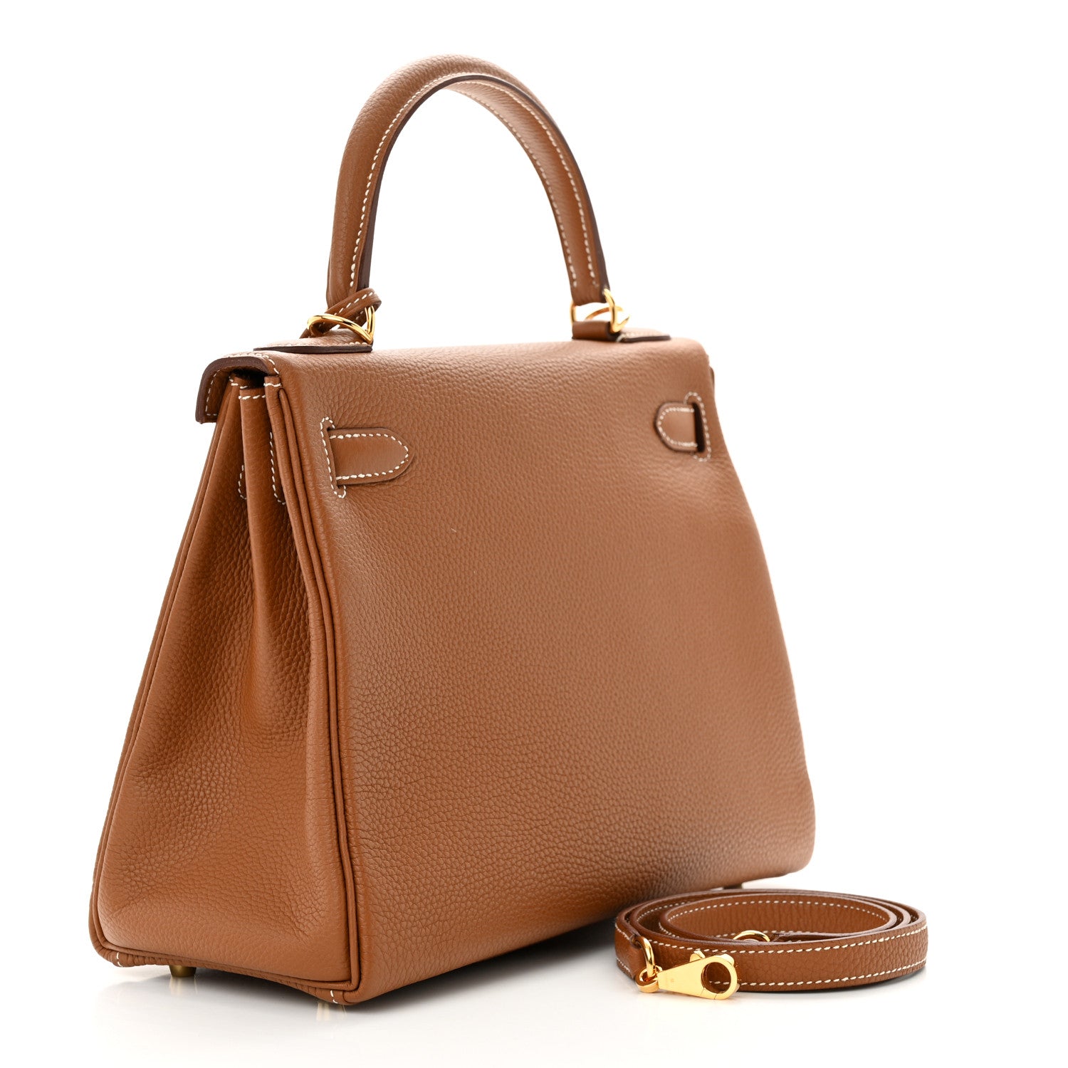 Hermes Togo Kelly Retourne 28 Gold 3 of 11