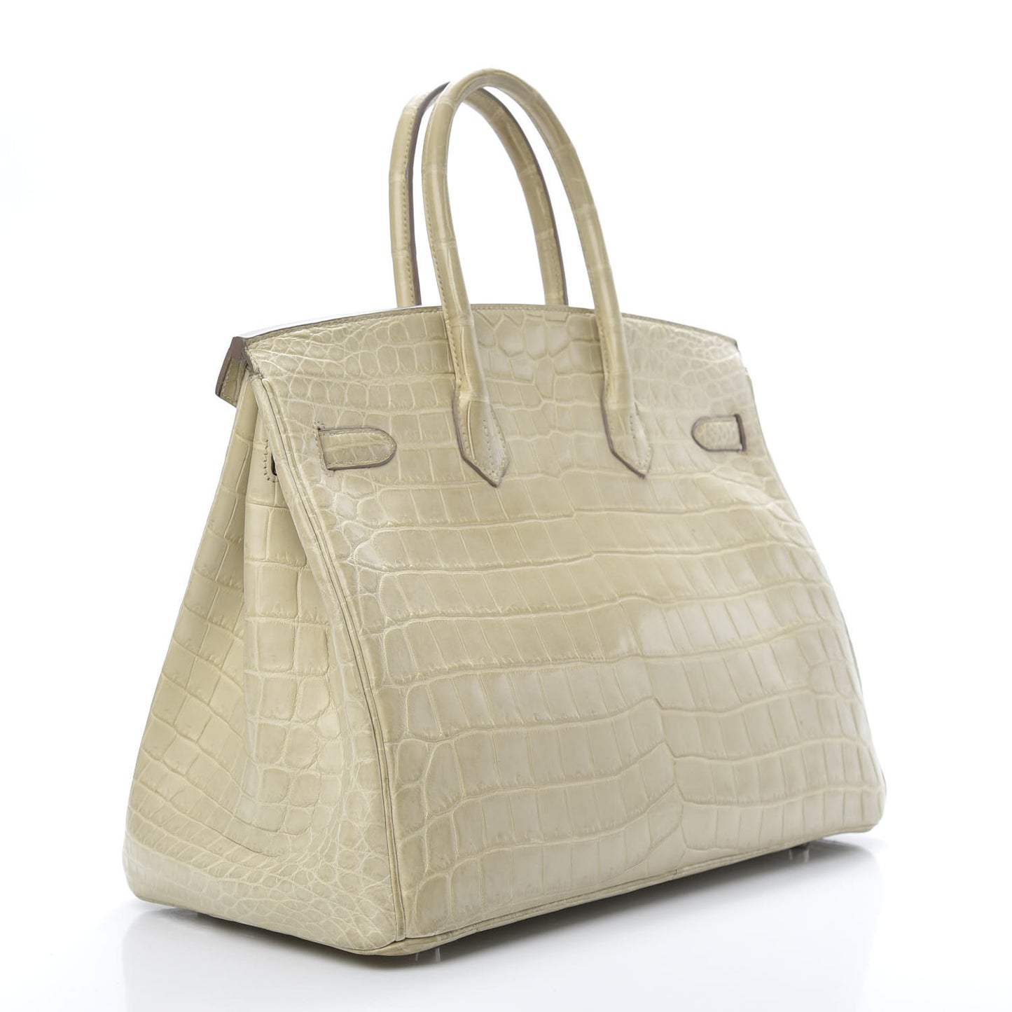 Matte Niloticus Crocodile Birkin 35 Beton