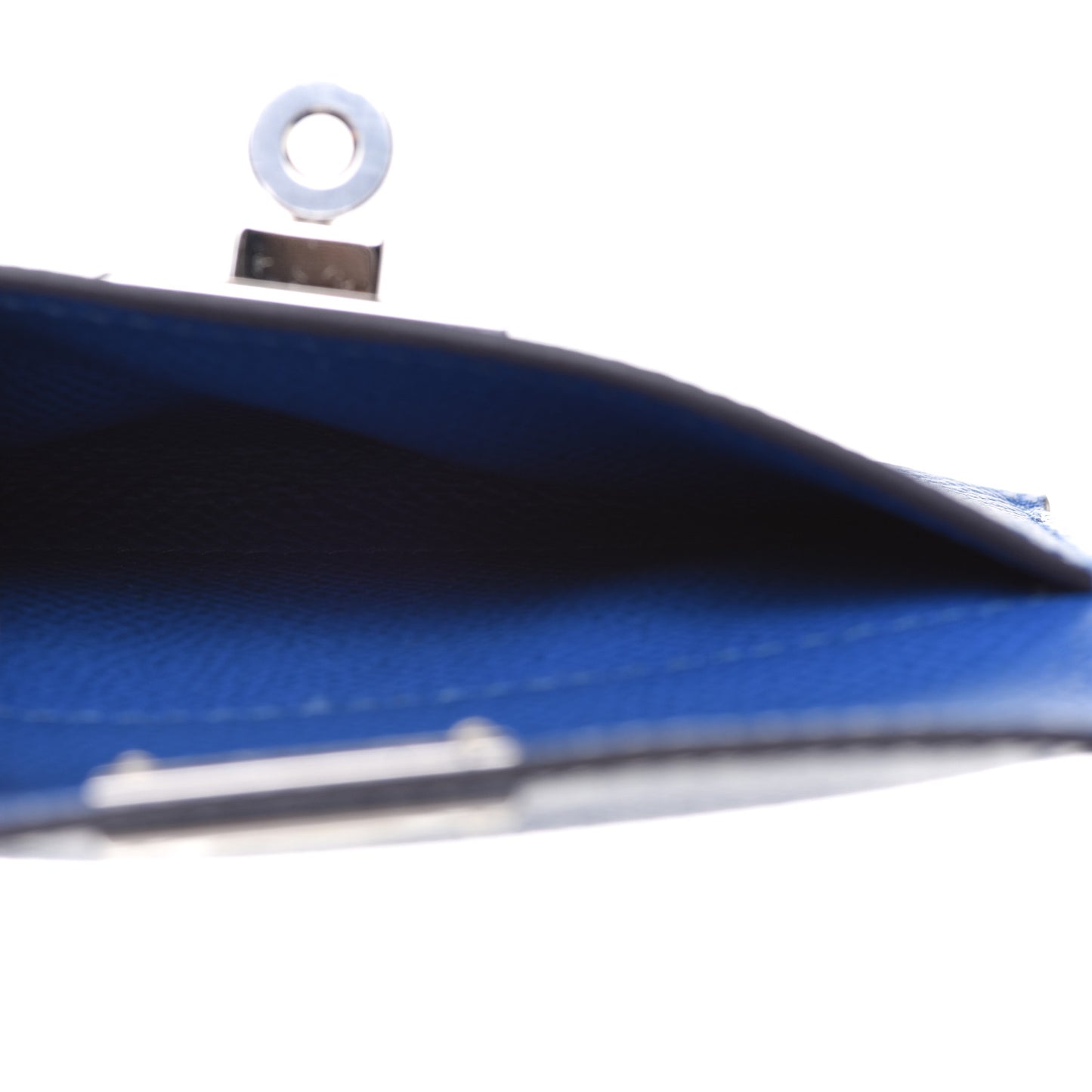 Swift Epsom Pocket Kelly Shoulder Strap Bleu Saphir Bleu France