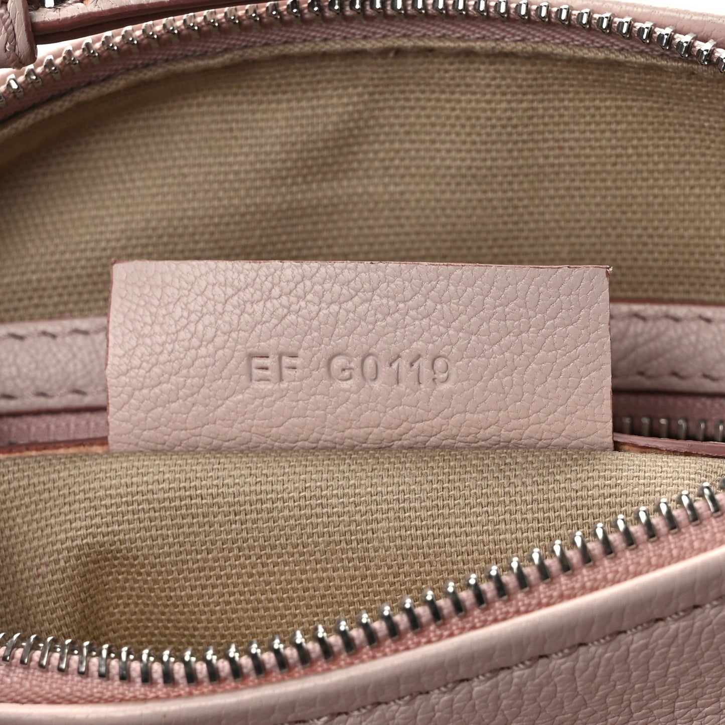 Sugar Goatskin Mini Pandora Nude Pink