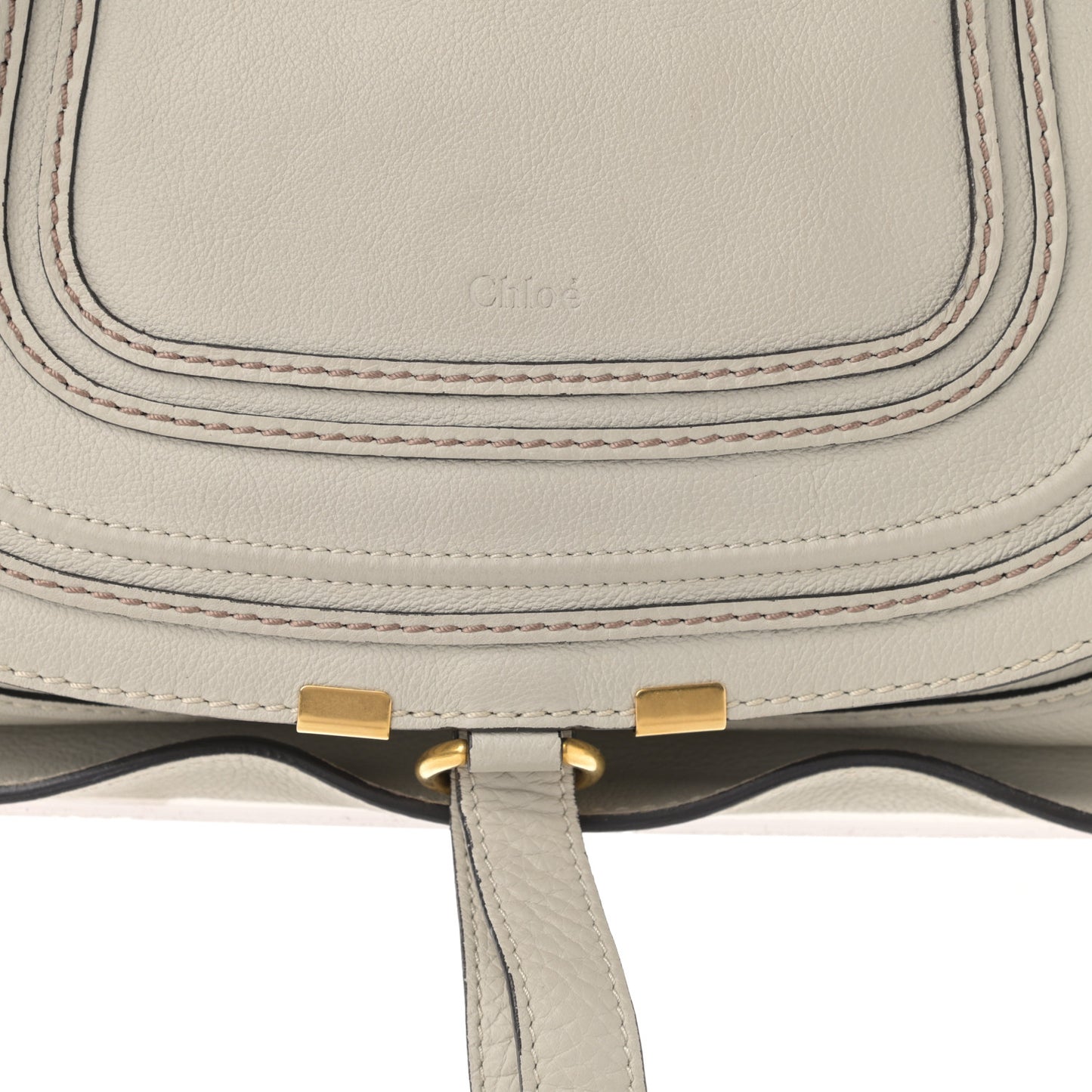 Calfskin Medium Marcie Satchel Dove