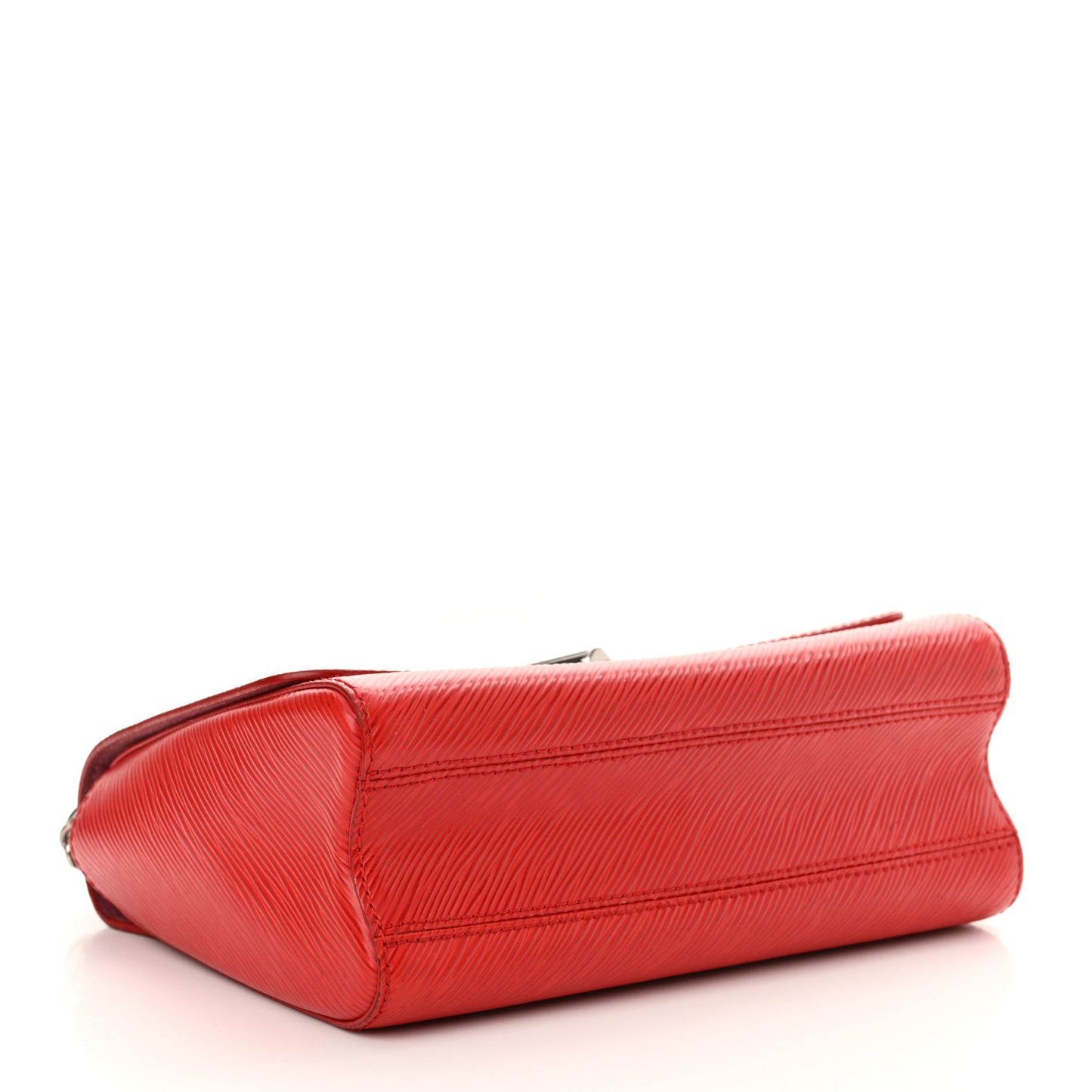 Epi Twist Shoulder Bag MM Coquelicot