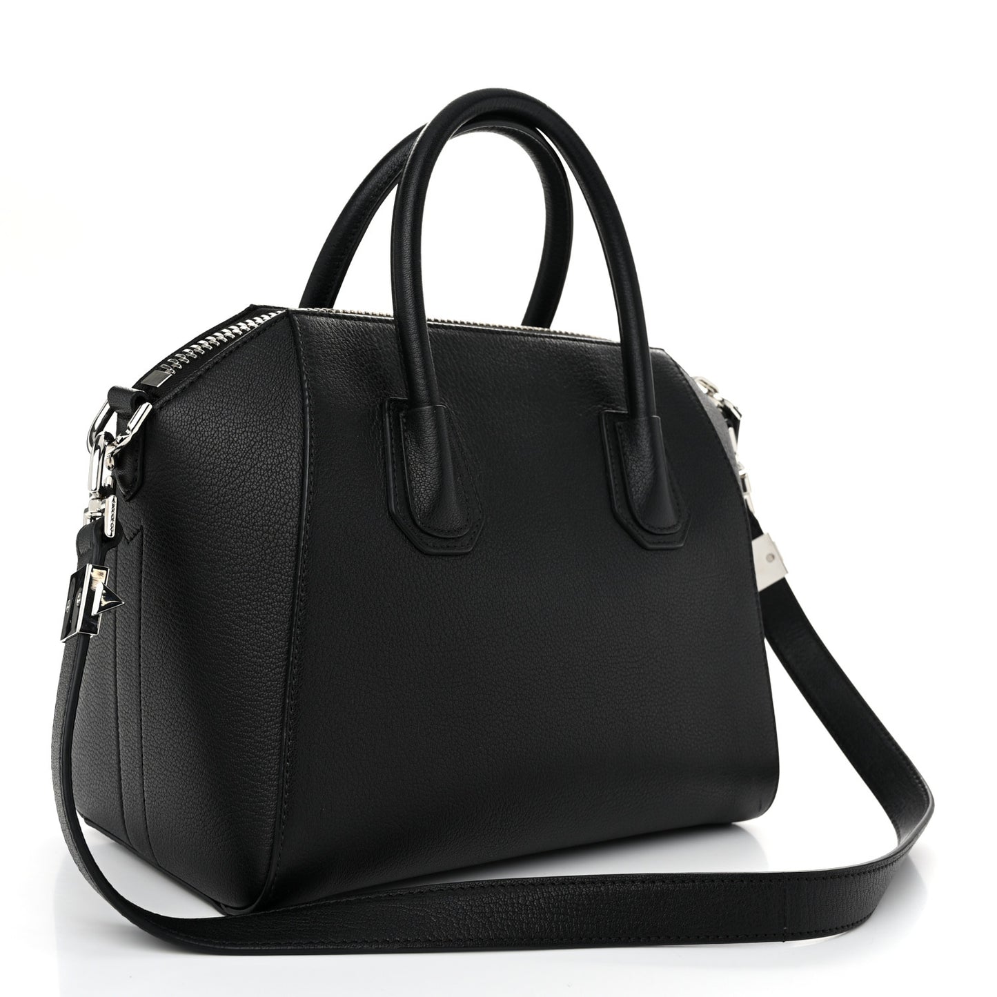 Sugar Goatskin Small Antigona Black