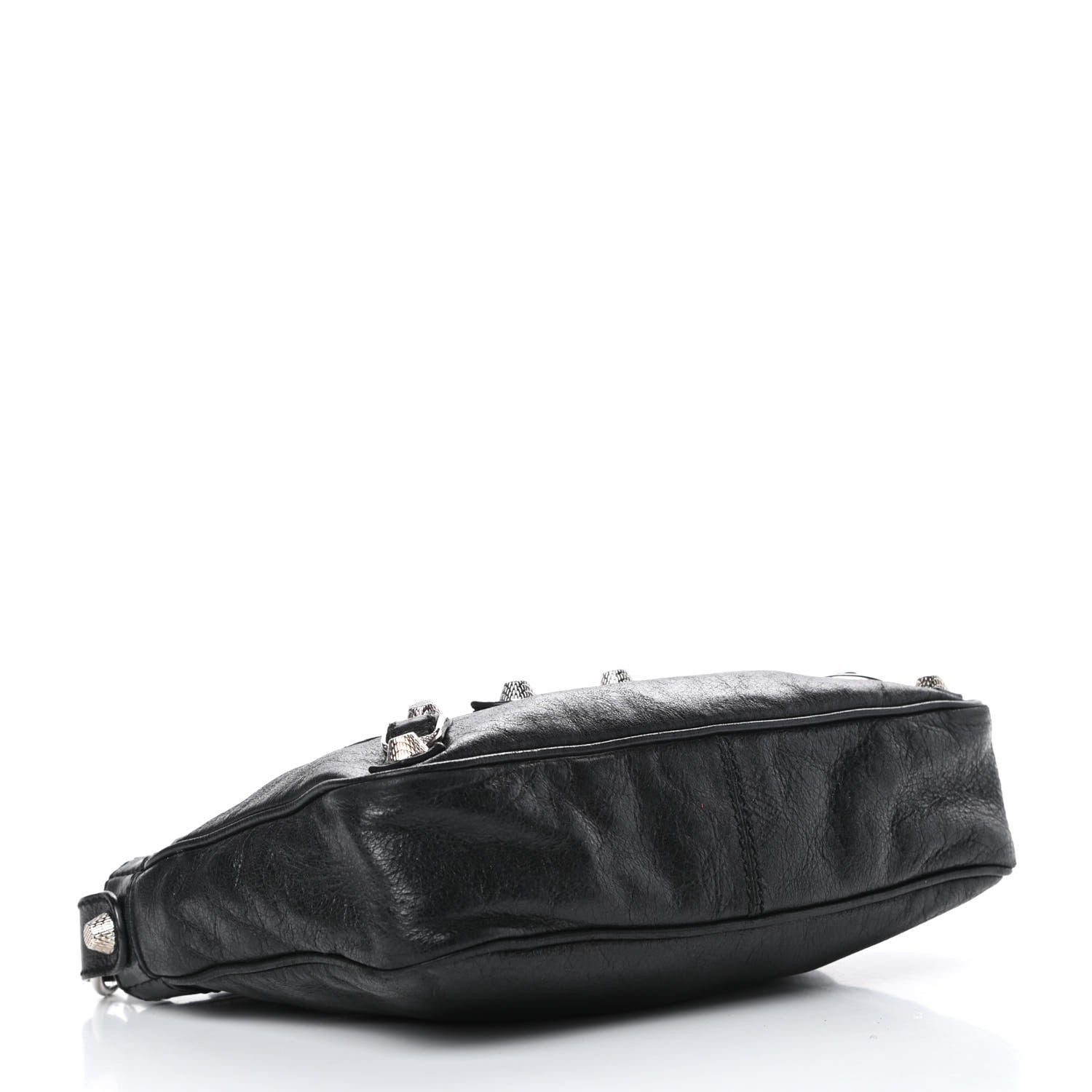 Balenciaga Agneau Giant 12 Silver Hardware Hip Black 4 of 13