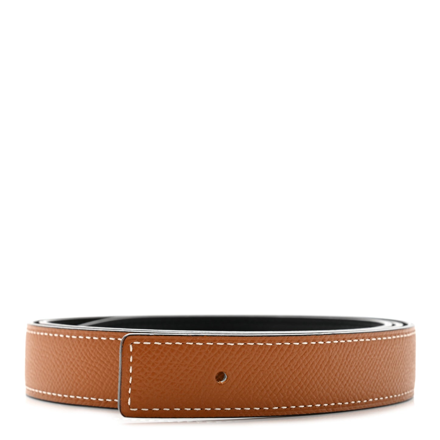 Swift Epsom 24mm Belt Strap 90 Black Gold